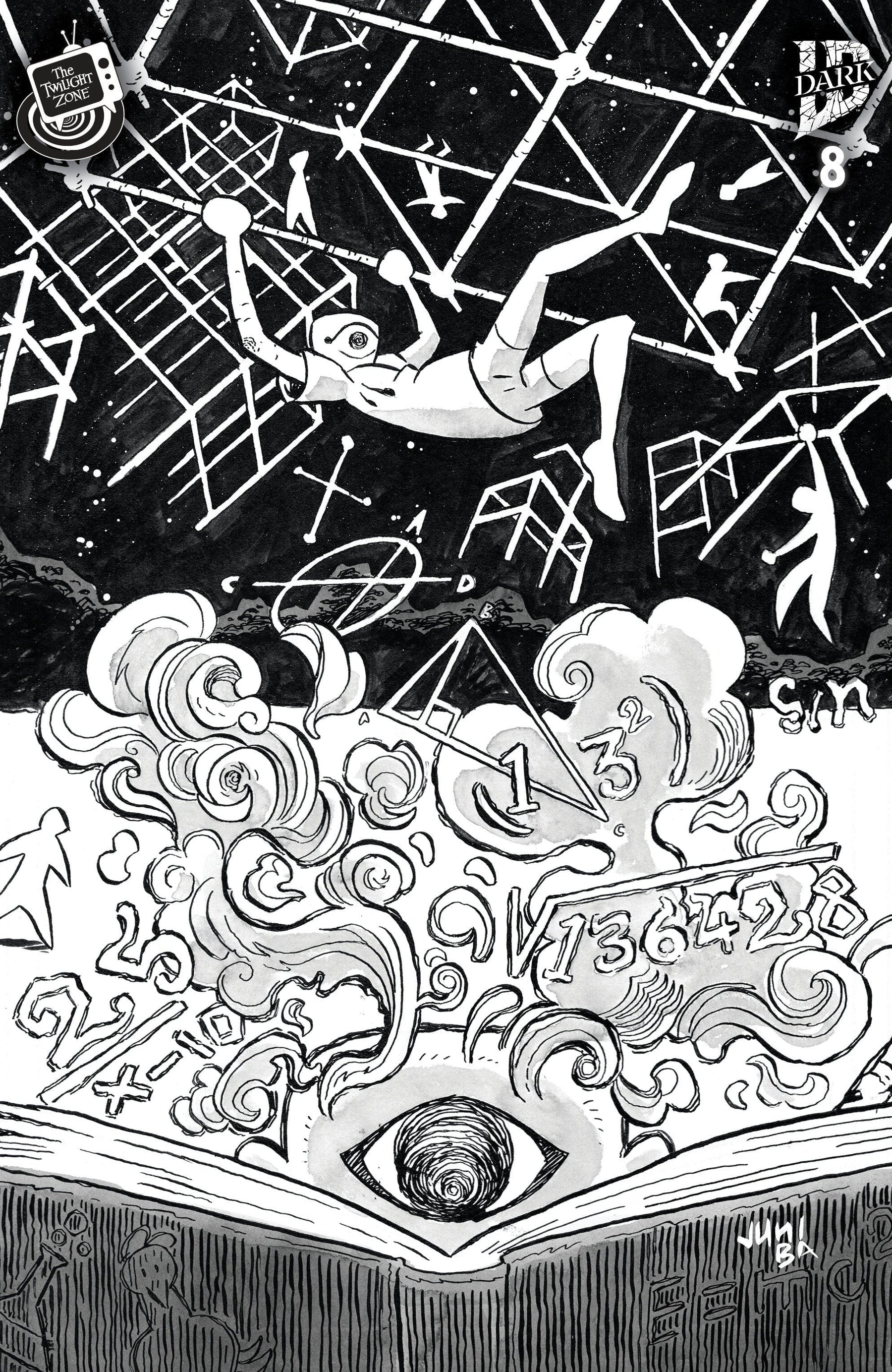 The Twilight Zone #8 Variant B (Ba Connecting Cover)