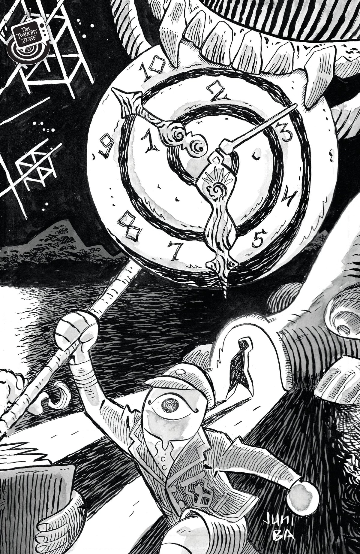 IDW Publishing Comic Books The Twilight Zone #9 Variant B (Ba Connecting Cover) 82771403461500921 PRH-82771403461500921