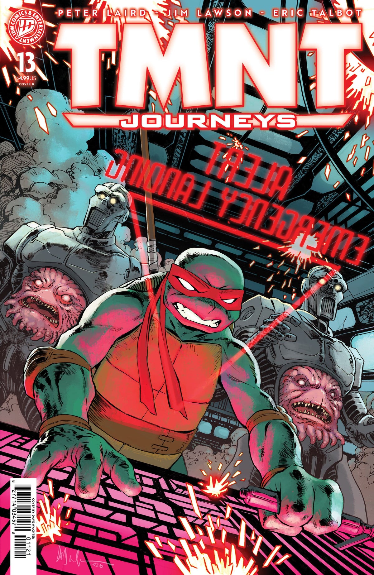 IDW Publishing Comic Books TMNT: Journeys #13 Variant B (Wachter) (Release Date: 09/02/2026) 82771403457801321 PRH-82771403457801321