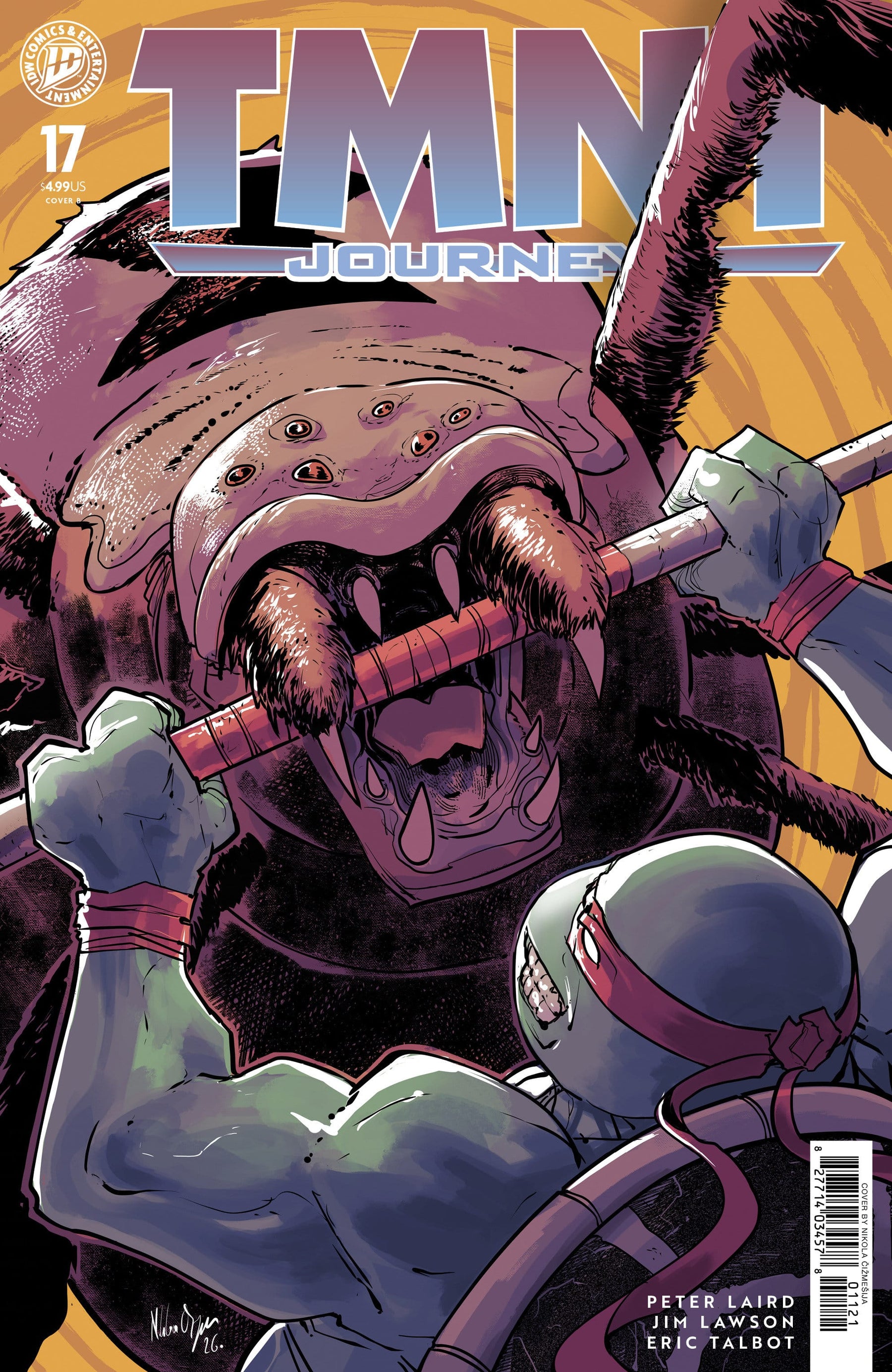 TMNT: Journeys #17 Variant B (Cizmesija) (Release Date: 01/06/2027)