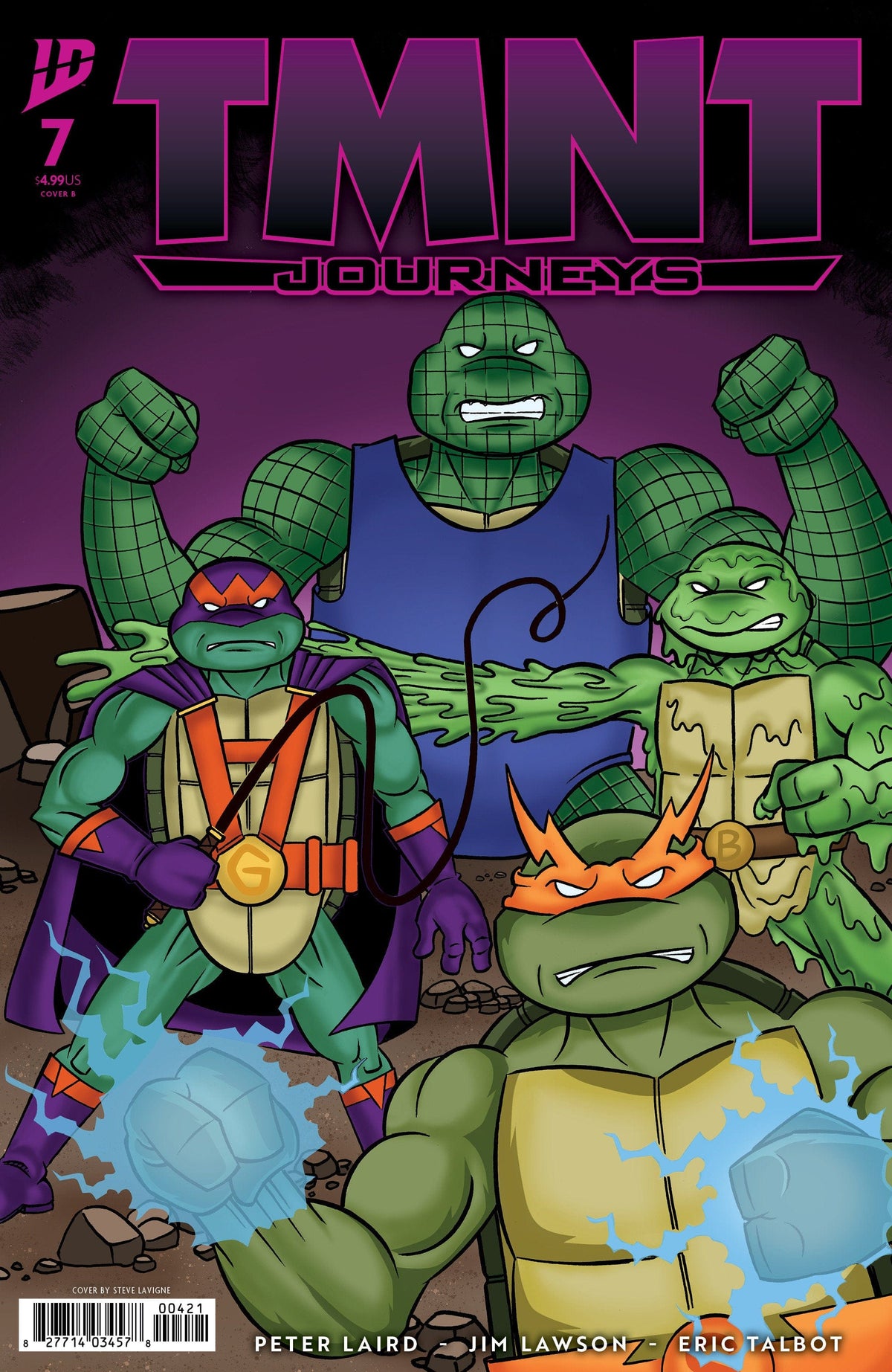 IDW Publishing Comic Books TMNT: Journeys #7 Variant B (Lavigne) 82771403457800721 PRH-82771403457800721
