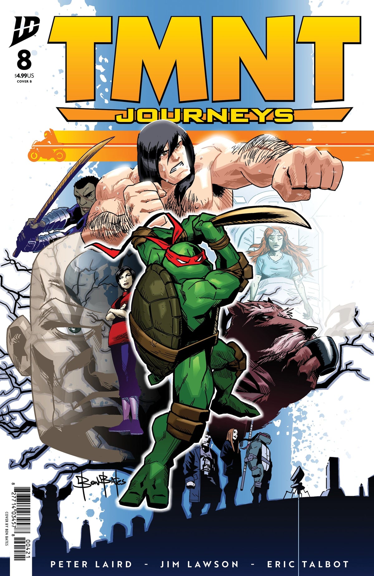 IDW Publishing Comic Books TMNT: Journeys #8 Variant B (Bates) 82771403457800821 PRH-82771403457800821