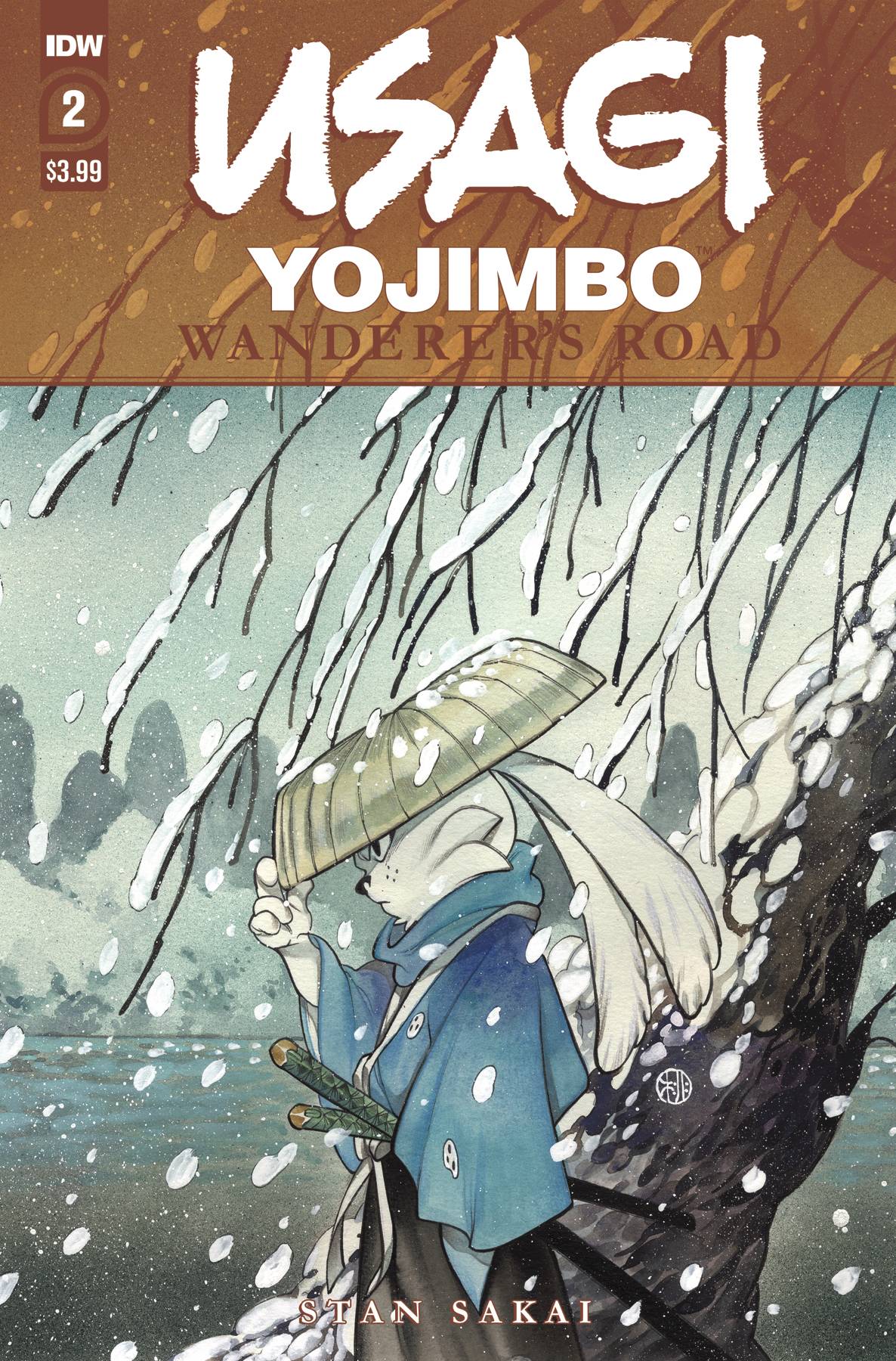 USAGI YOJIMBO WANDERERS ROAD #2 (OF 6) PEACH MOMOKO CVR