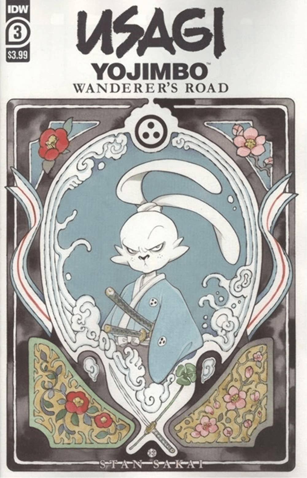 IDW Publishing Comic Books USAGI YOJIMBO WANDERERS ROAD #3 (OF 6) PEACH MOMOKO CVR 82771402036600311