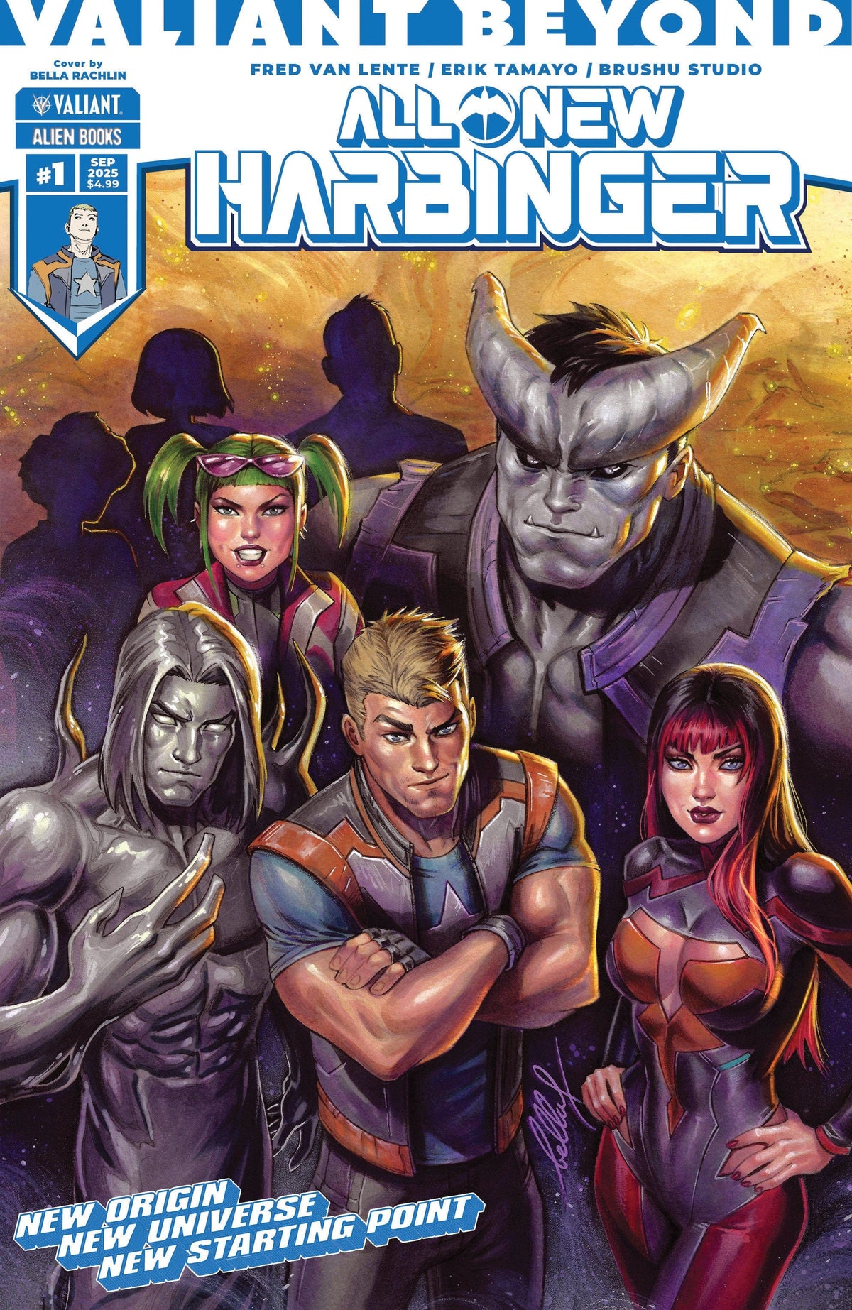 IDW Publishing Comic Books Valiant Beyond: All-New Harbinger #1 Cover A (Rachlin) 73238818204600111 PRH-73238818204600111