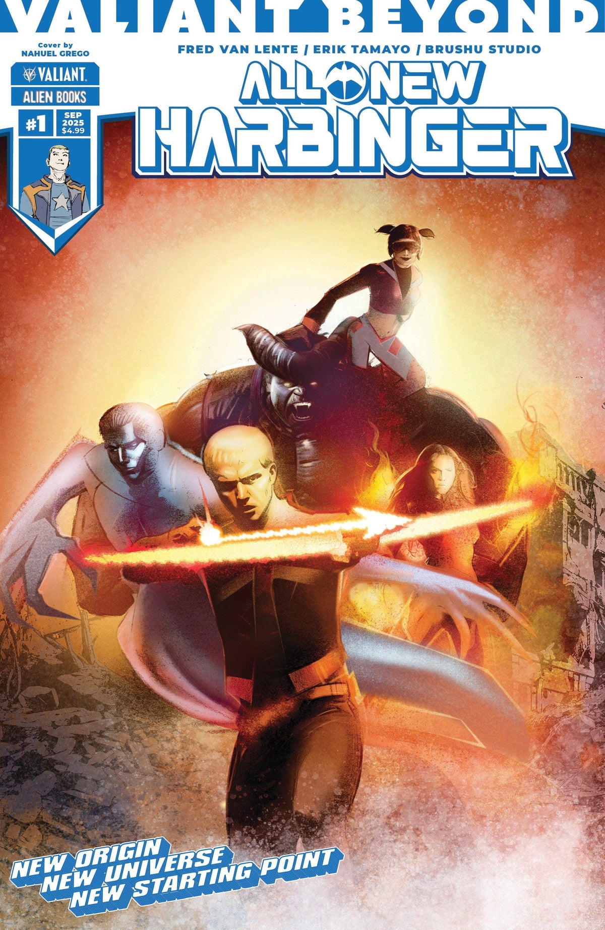 IDW Publishing Comic Books Valiant Beyond: All-New Harbinger #1 Variant C (Calero Connecting Variant) 73238818204600131 PRH-73238818204600131