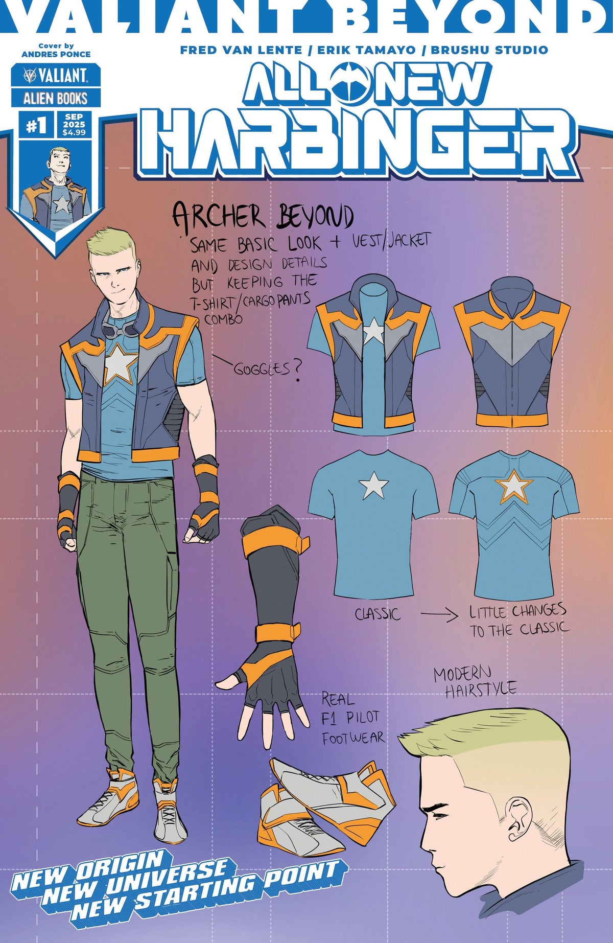 IDW Publishing Comic Books Valiant Beyond: All-New Harbinger #1 Variant D (Ponce Design Variant) 73238818204600141 PRH-73238818204600141