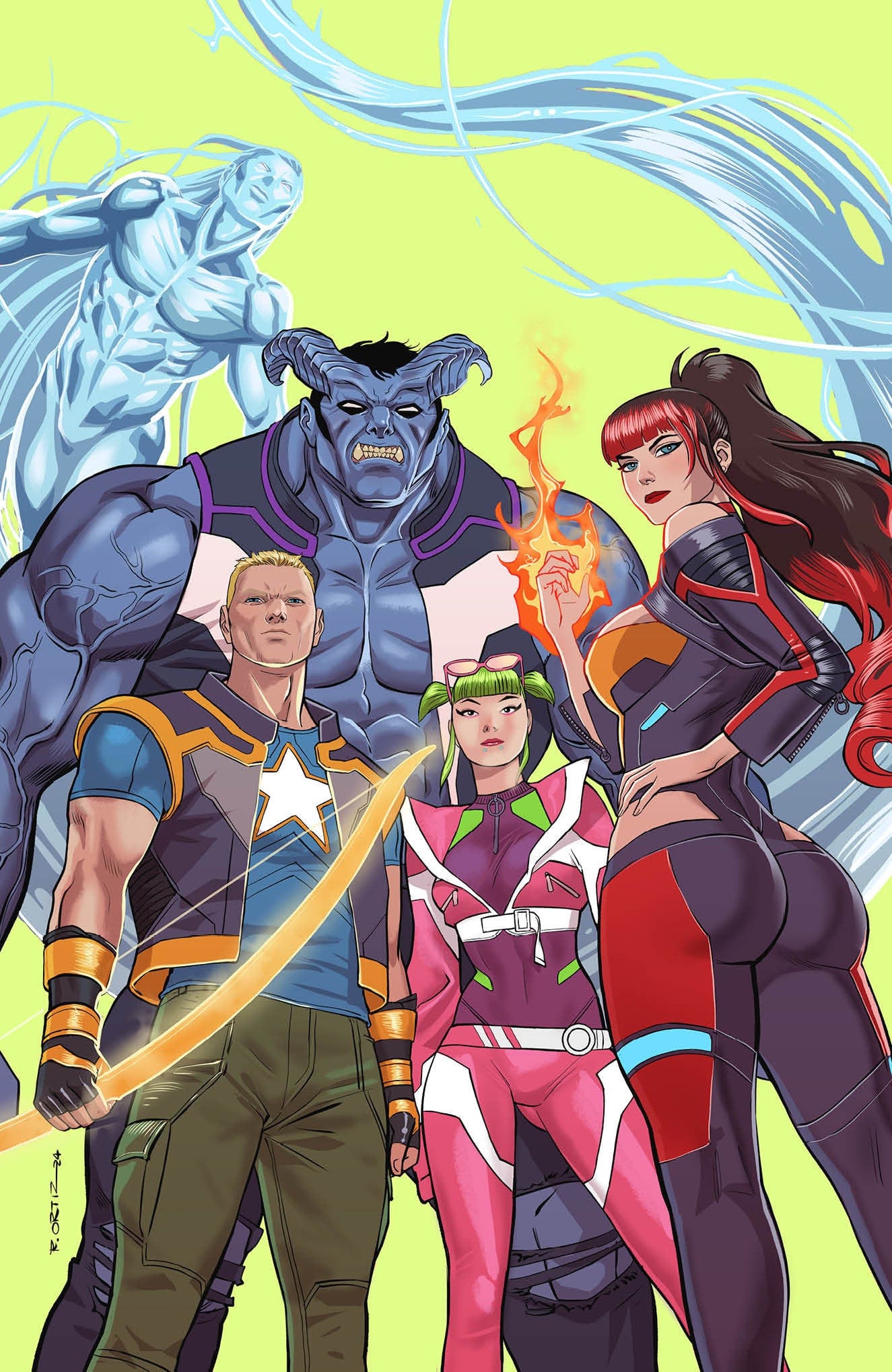 Valiant Beyond: All-New Harbinger #2 Variant E (Ortiz Full Art)