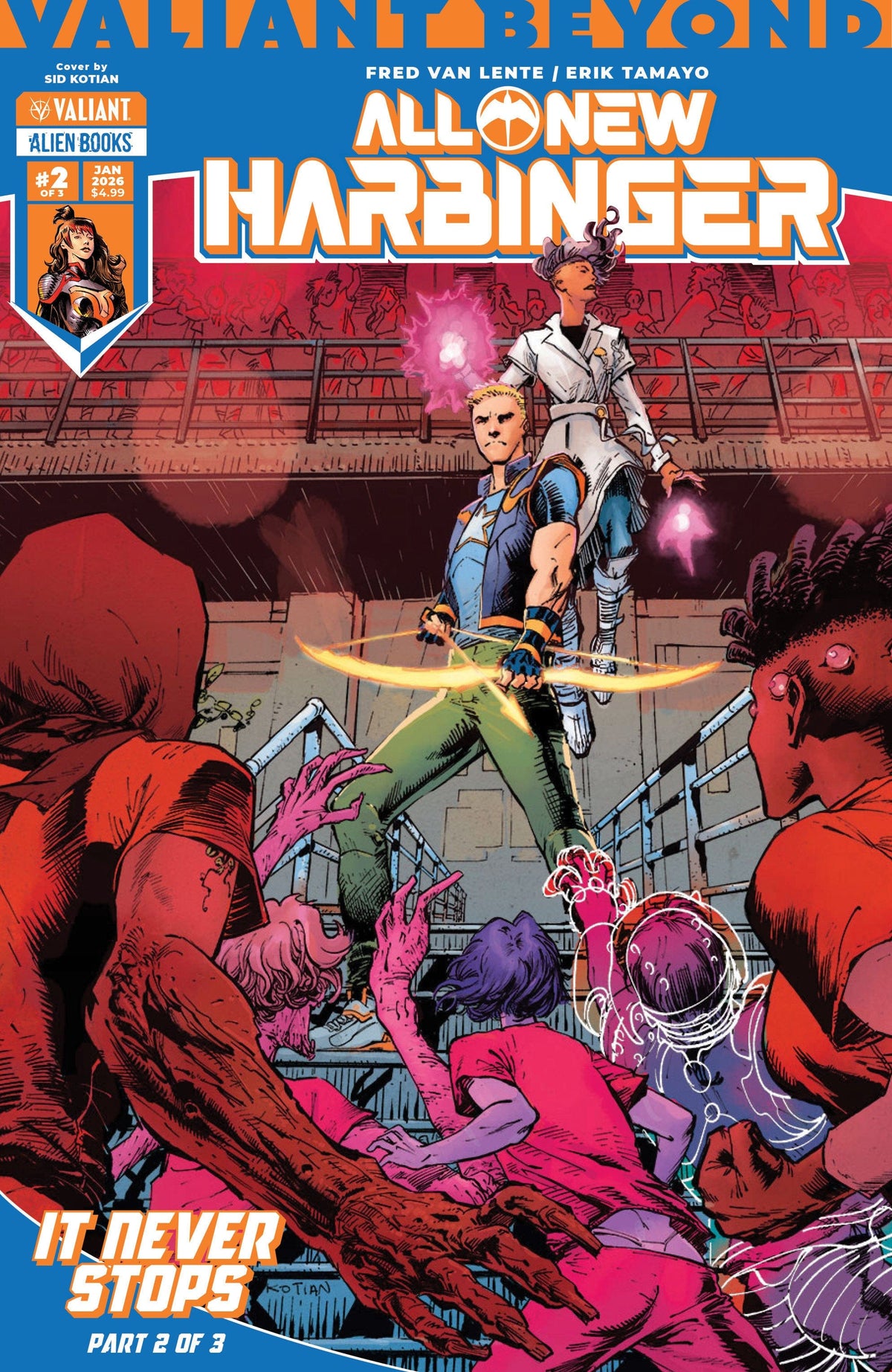 IDW Publishing Comic Books Valiant Beyond: All-New Harbinger #5--It Never Stops #2 Variant B (Kotian) 73238818204600521 PRH-73238818204600521
