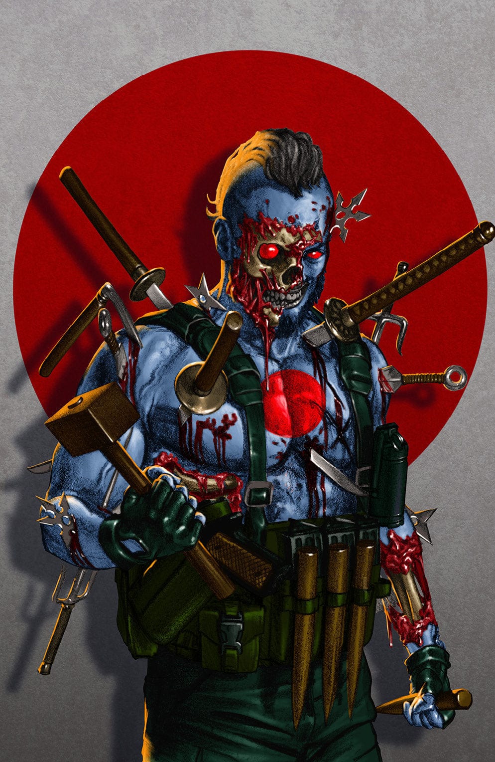 IDW Publishing Comic Books Valiant Beyond: Bloodshot #1 Variant E (Migliari Full Art) 73238818114800151 PRH-73238818114800151