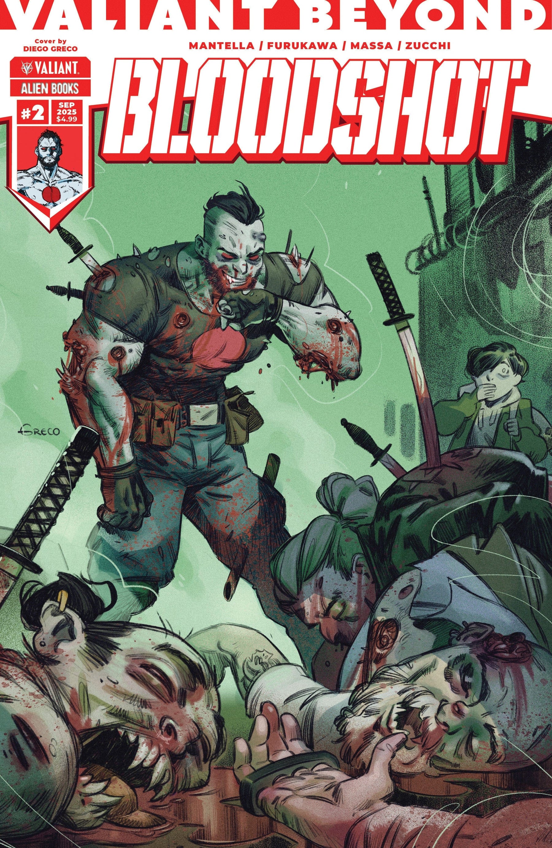 Valiant Beyond: Bloodshot #2 Variant B (Curzi)
