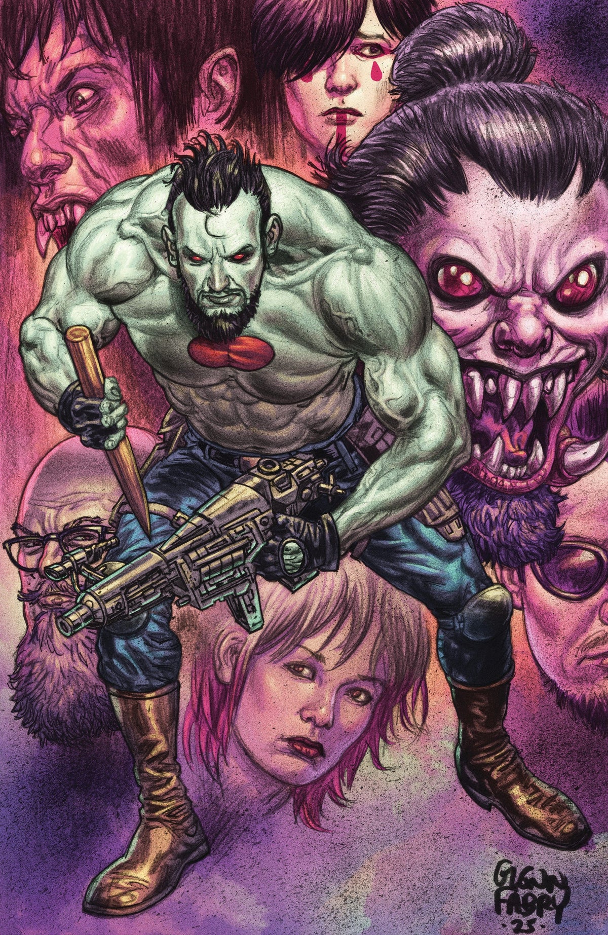 IDW Publishing Comic Books Valiant Beyond: Bloodshot #2 Variant D (Fabry Full Art) 73238818114800241 PRH-73238818114800241
