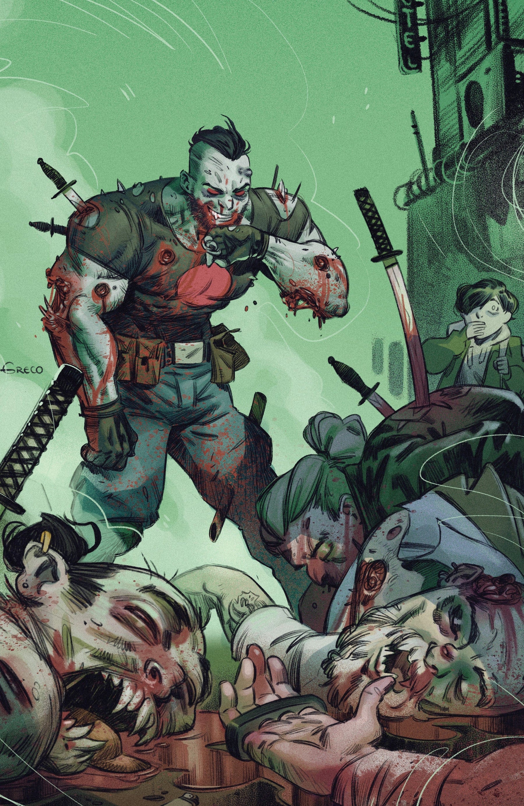 Valiant Beyond: Bloodshot #2 Variant E (Curzi Full Art)