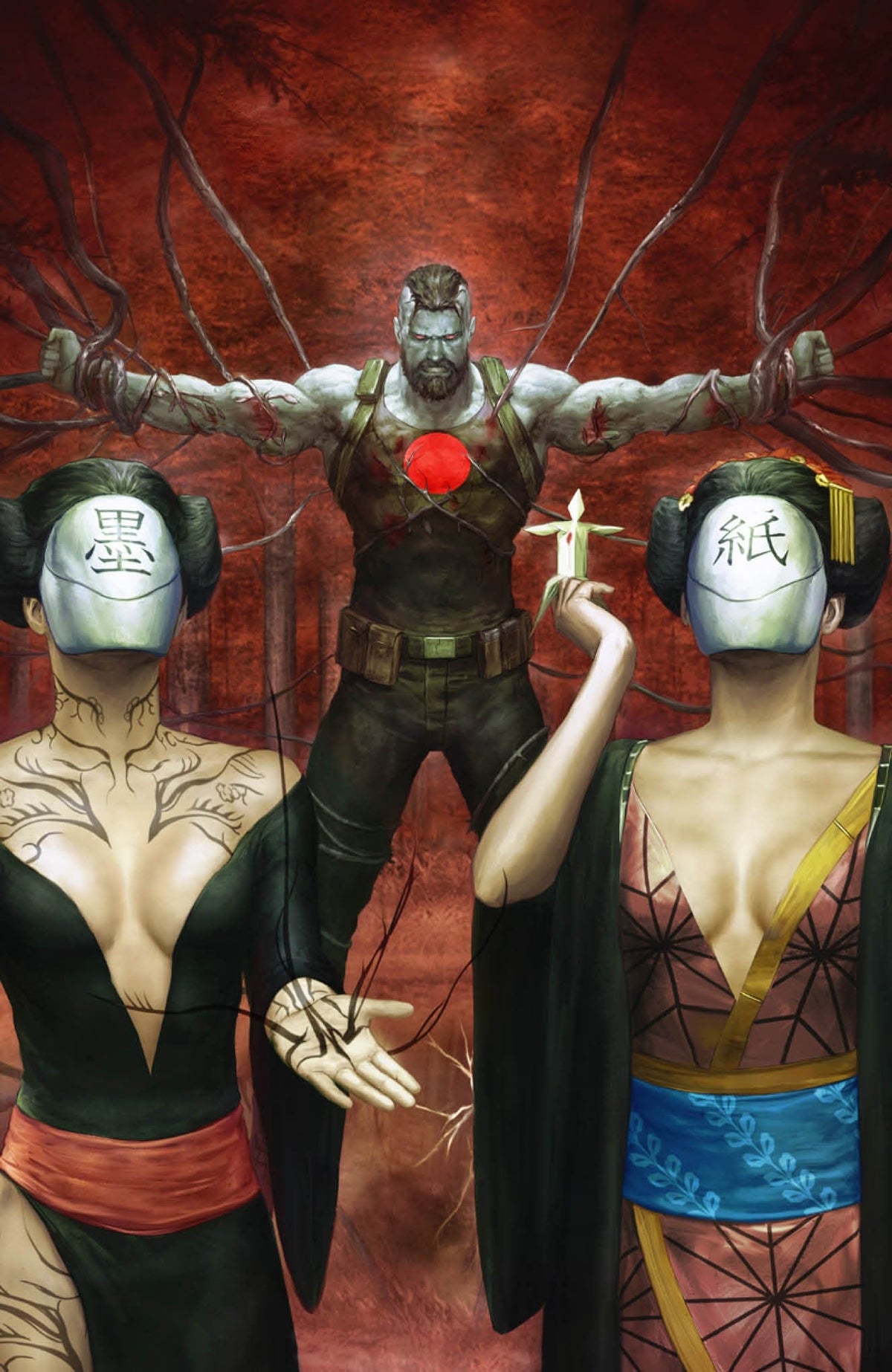 IDW Publishing Comic Books Valiant Beyond: Bloodshot #3 Variant F (Alessio Full Art) 73238818114800361 PRH-73238818114800361