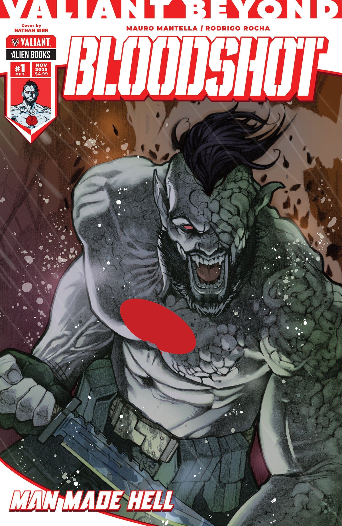 IDW Publishing Comic Books Valiant Beyond: Bloodshot #4--Man Made Hell #1 Variant C (Birr) 73238818114800431 PRH-73238818114800431