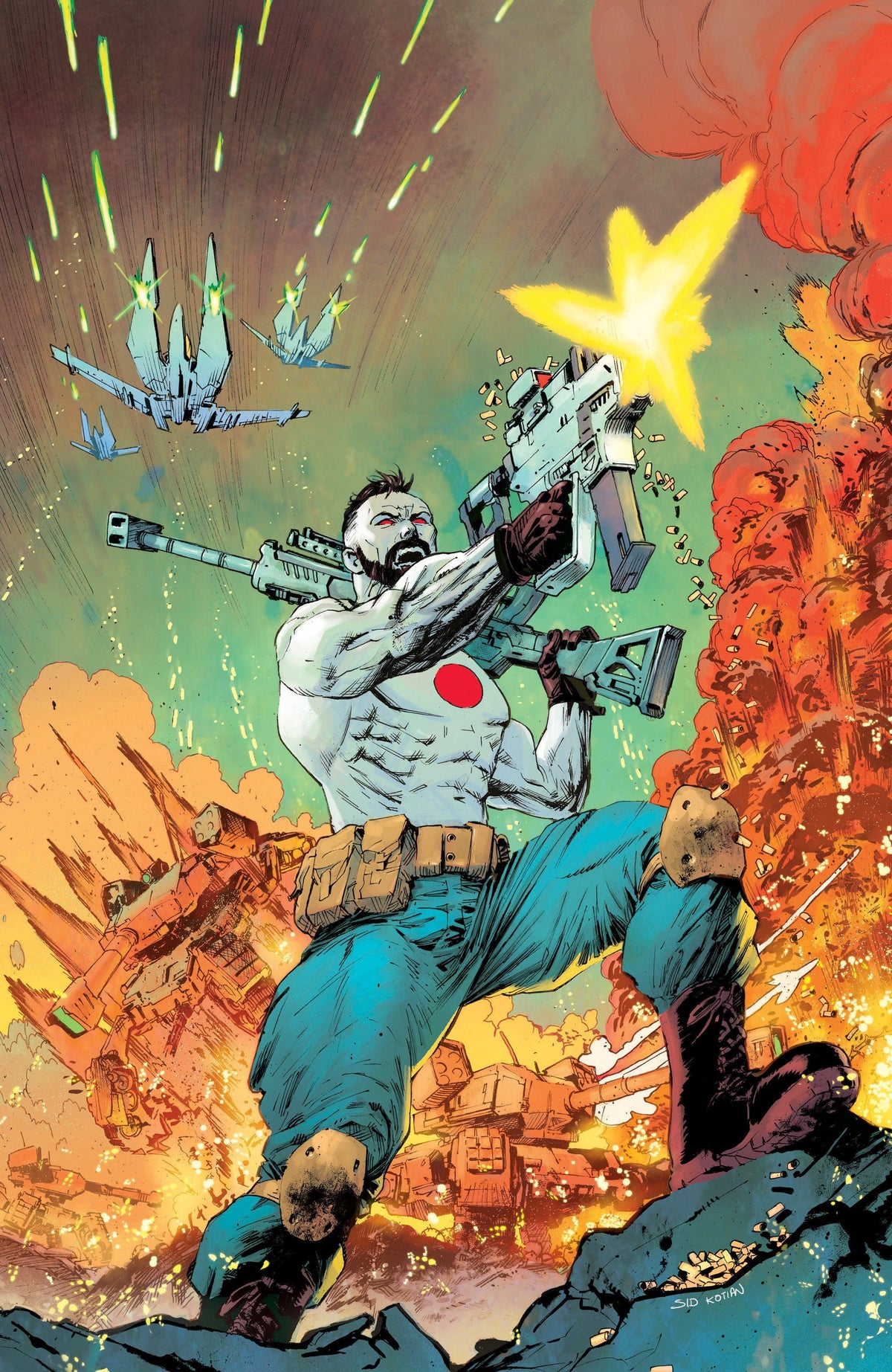 IDW Publishing Comic Books Valiant Beyond: Bloodshot #5--Man Made Hell #2 Variant D (Kotian Full Art) 73238818114800541 PRH-73238818114800541