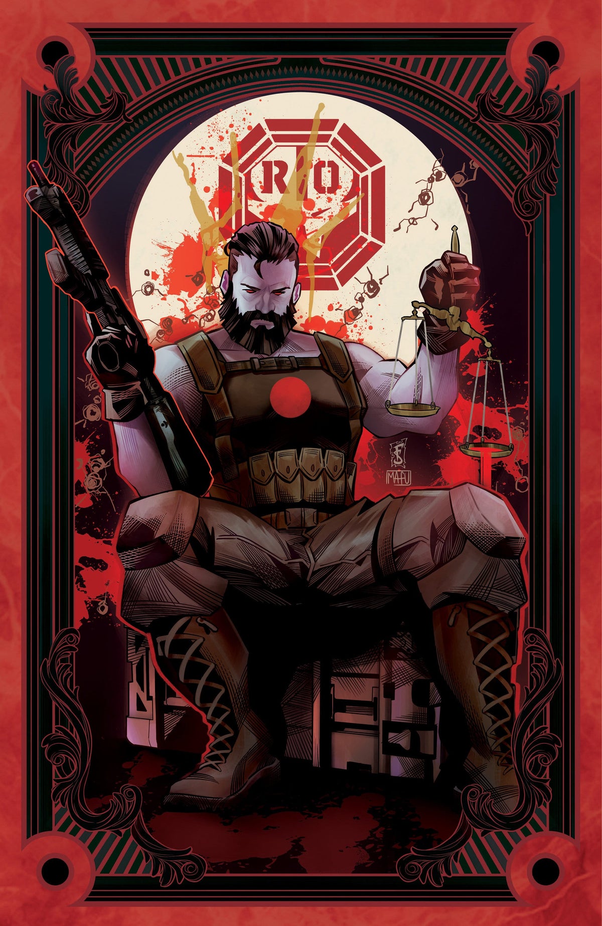 IDW Publishing Comic Books Valiant Beyond: Bloodshot #7--Toy Soldiers #1 Variant B (Sabbatini Full Art Tarot Variant) (Release Date: 11/11/2026) 73238818114800721 PRH-73238818114800721