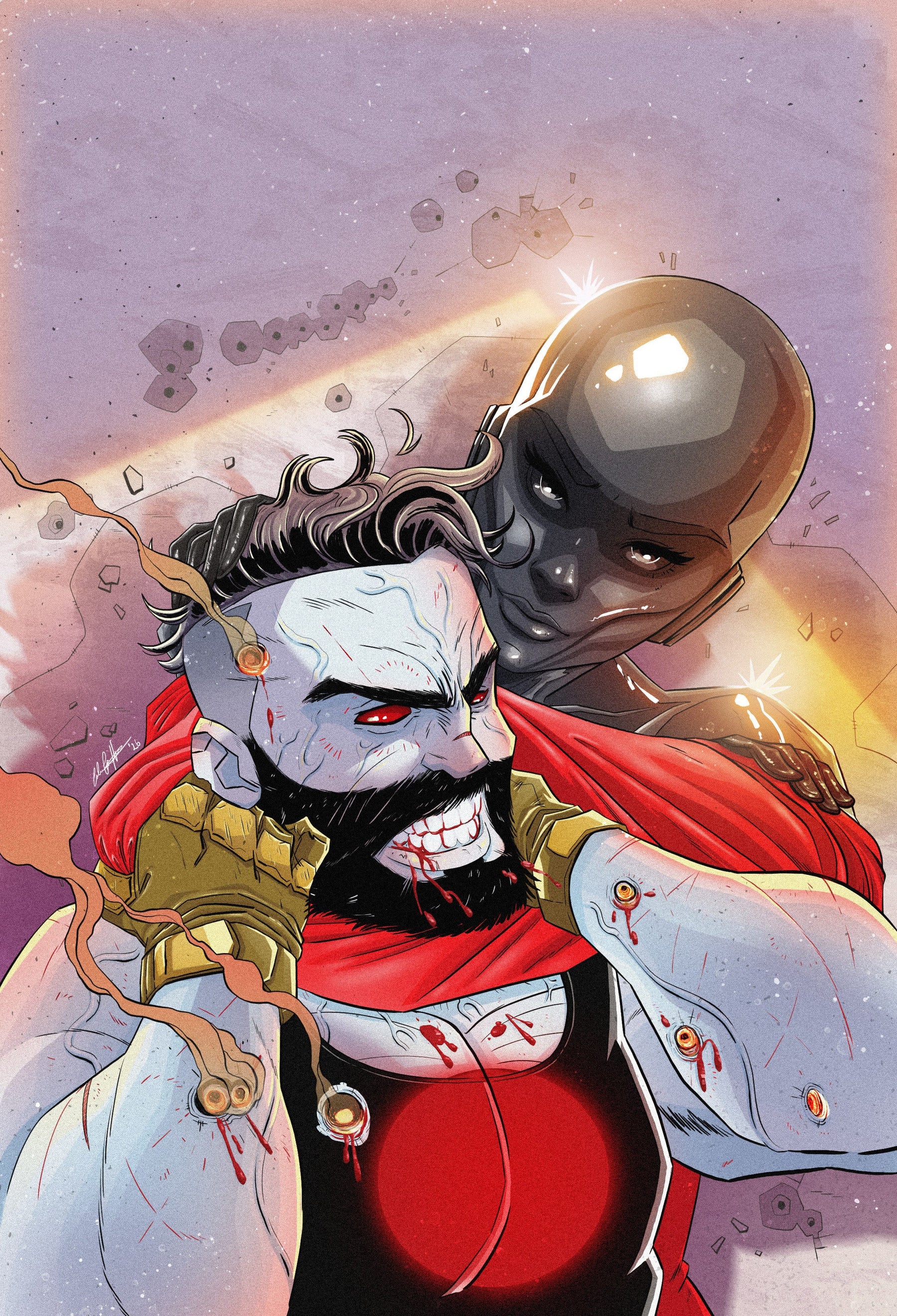 Valiant Beyond: Bloodshot #7--Toy Soldiers #1 Variant C (Griffin Full Art) (Release Date: 11/11/2026)