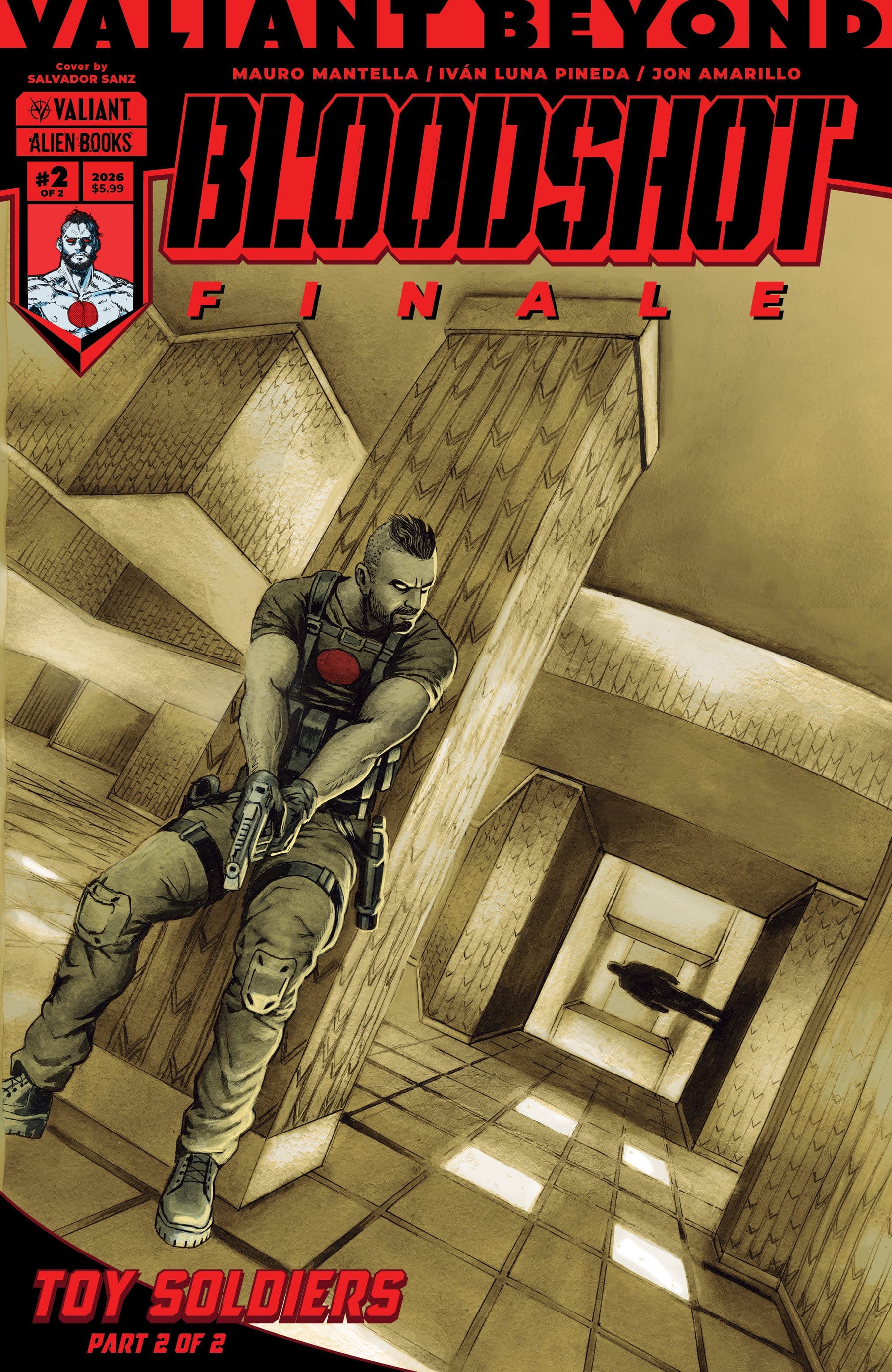 Valiant Beyond: Bloodshot #8--Toy Soldiers #2 Finale Cover A (Sanz) (Release Date: 11/25/2026)