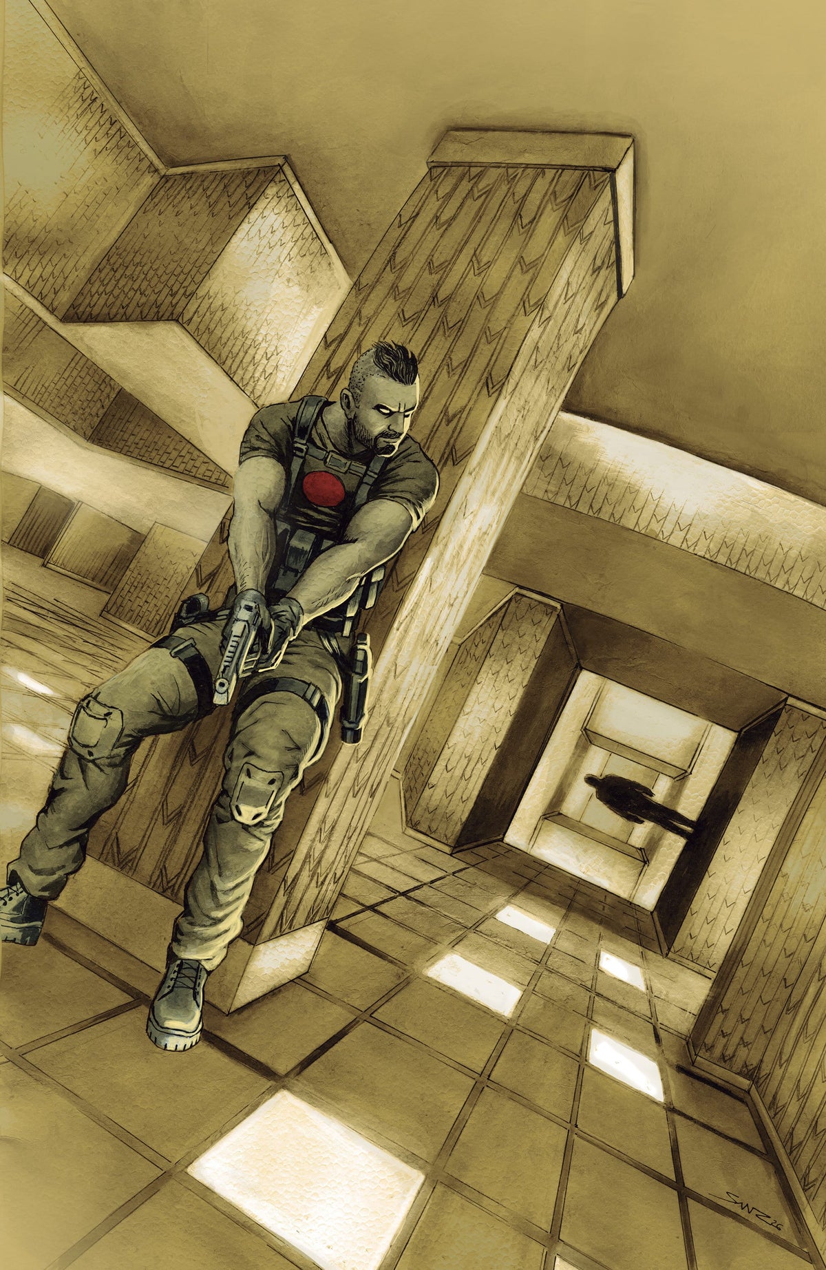 IDW Publishing Comic Books Valiant Beyond: Bloodshot #8--Toy Soldiers #2 Finale Variant C (Sanz Full Art) (Release Date: 11/25/2026) 73238818114800831 PRH-73238818114800831