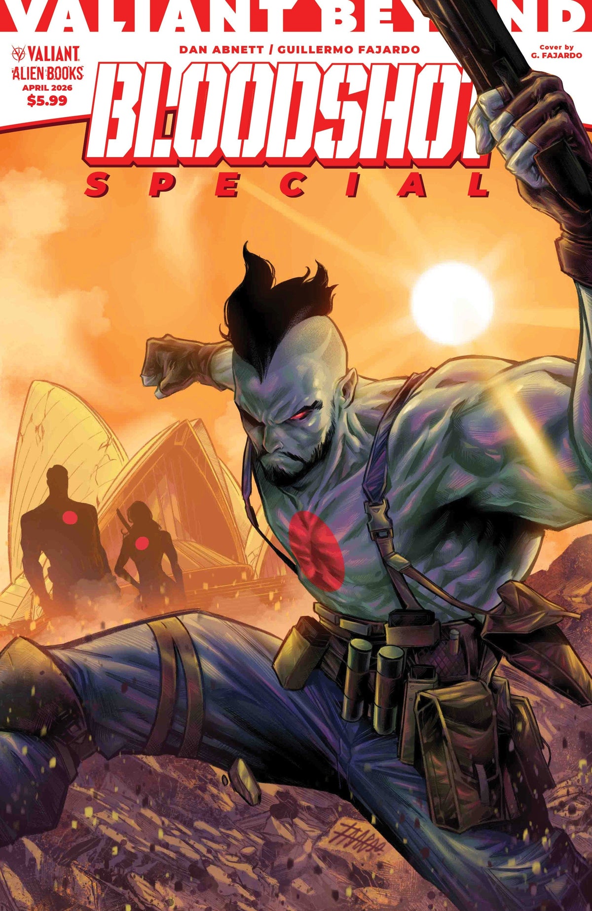 IDW Publishing Comic Books Valiant Beyond: Bloodshot: Special Cover A (Fajardo) 73238818404000111 PRH-73238818404000111