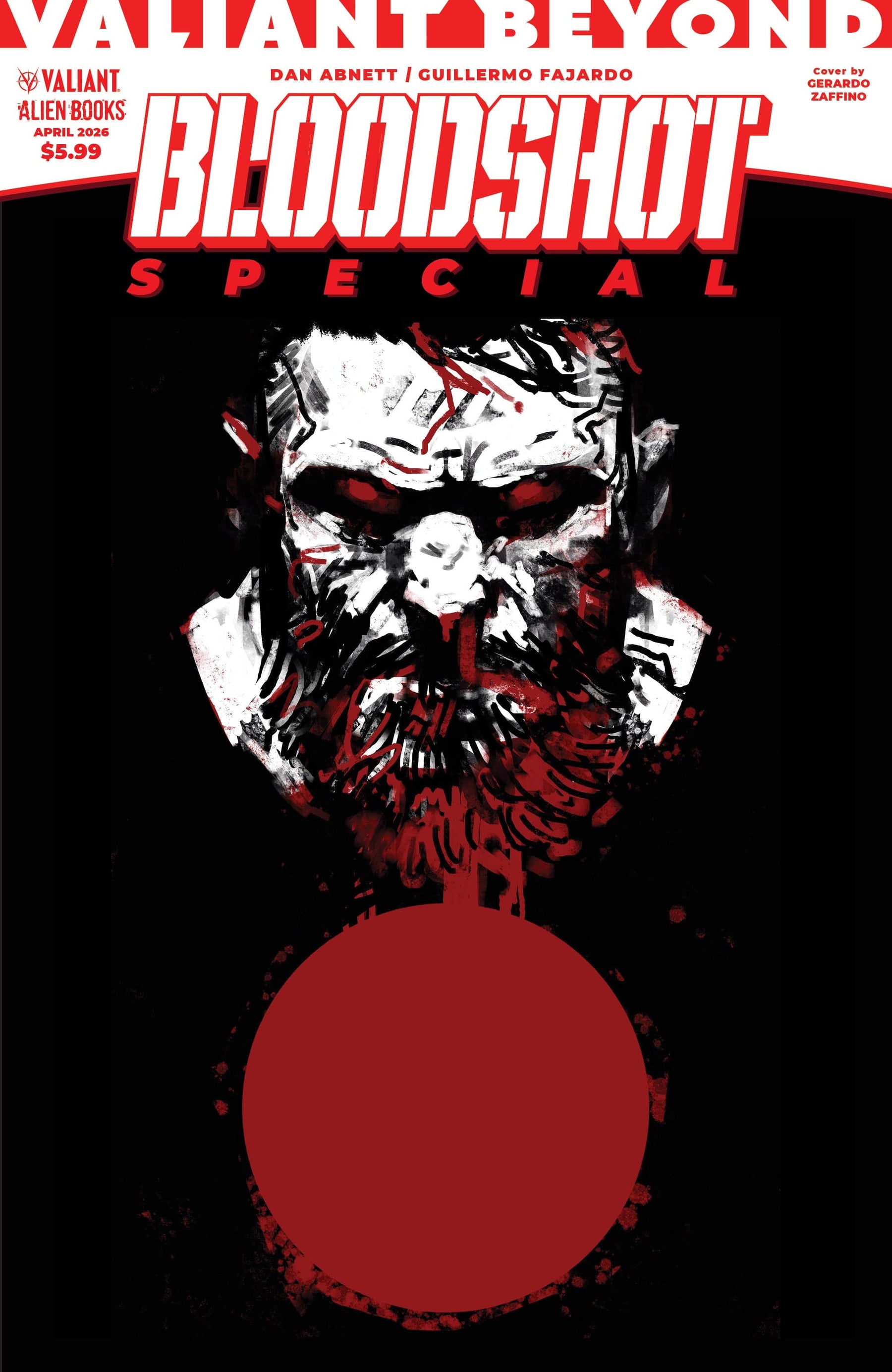 IDW Publishing Comic Books Valiant Beyond: Bloodshot: Special Variant B (Zaffino) 73238818404000121 PRH-73238818404000121