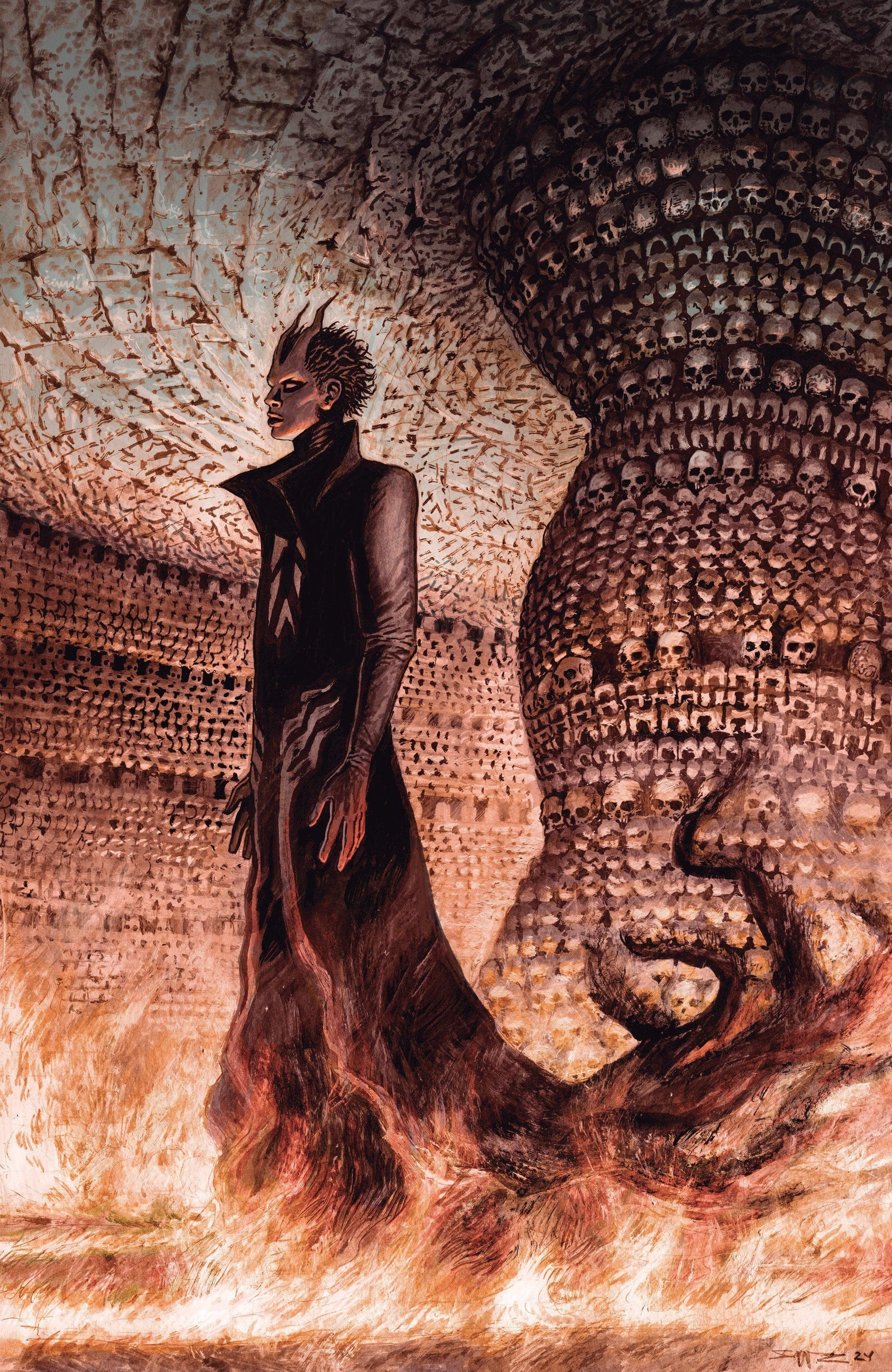 Valiant Beyond: Tales of the Shadowman #2 Variant E (Sanz Full Art)