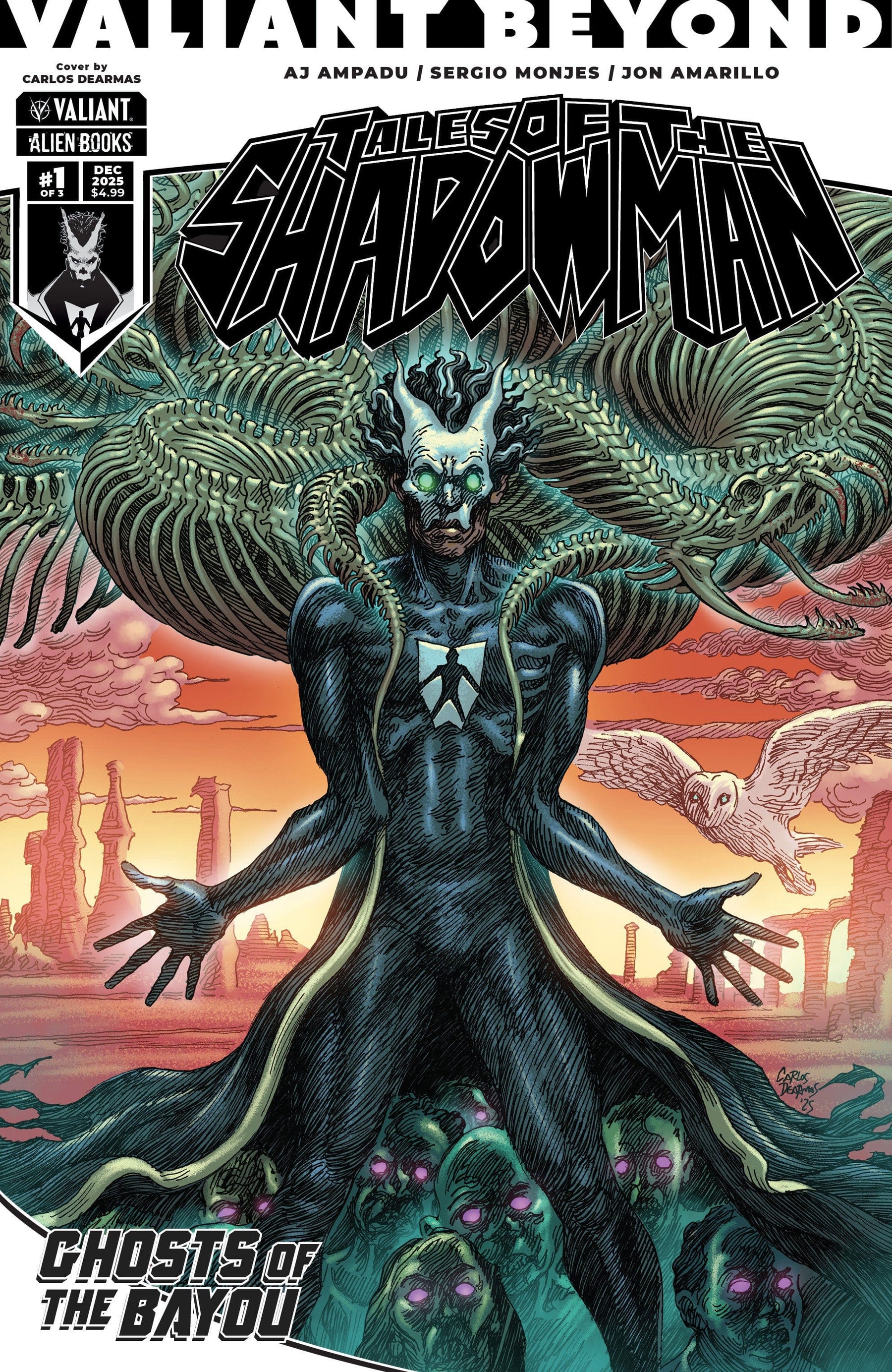 Valiant Beyond: Tales of the Shadowman #4--Ghosts of the Bayou #1 Variant C (Dearmas)