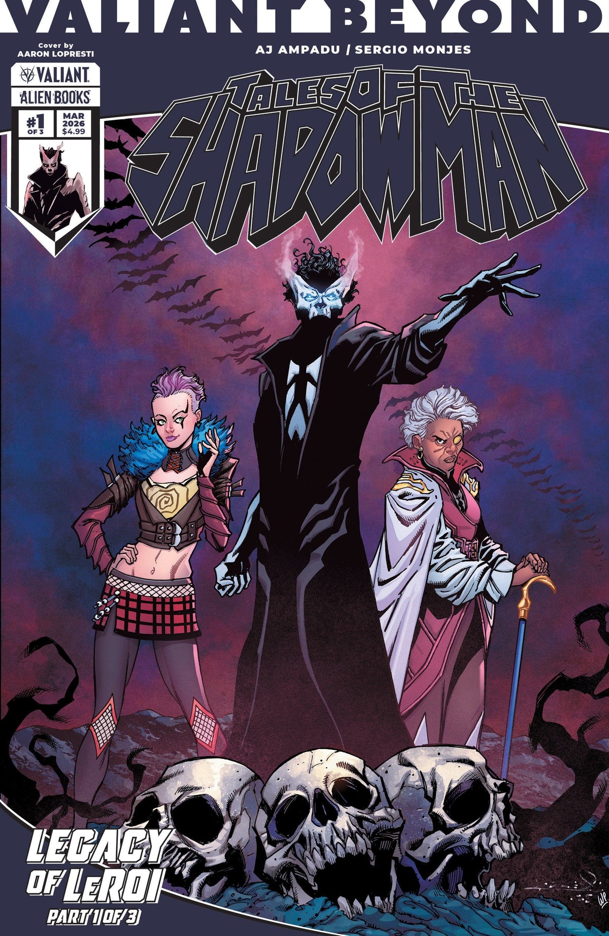IDW Publishing Comic Books Valiant Beyond: Tales of the Shadowman #7--Legacy of LeRoi #1 Cover A (Lopresti) 73238818124700711 PRH-73238818124700711