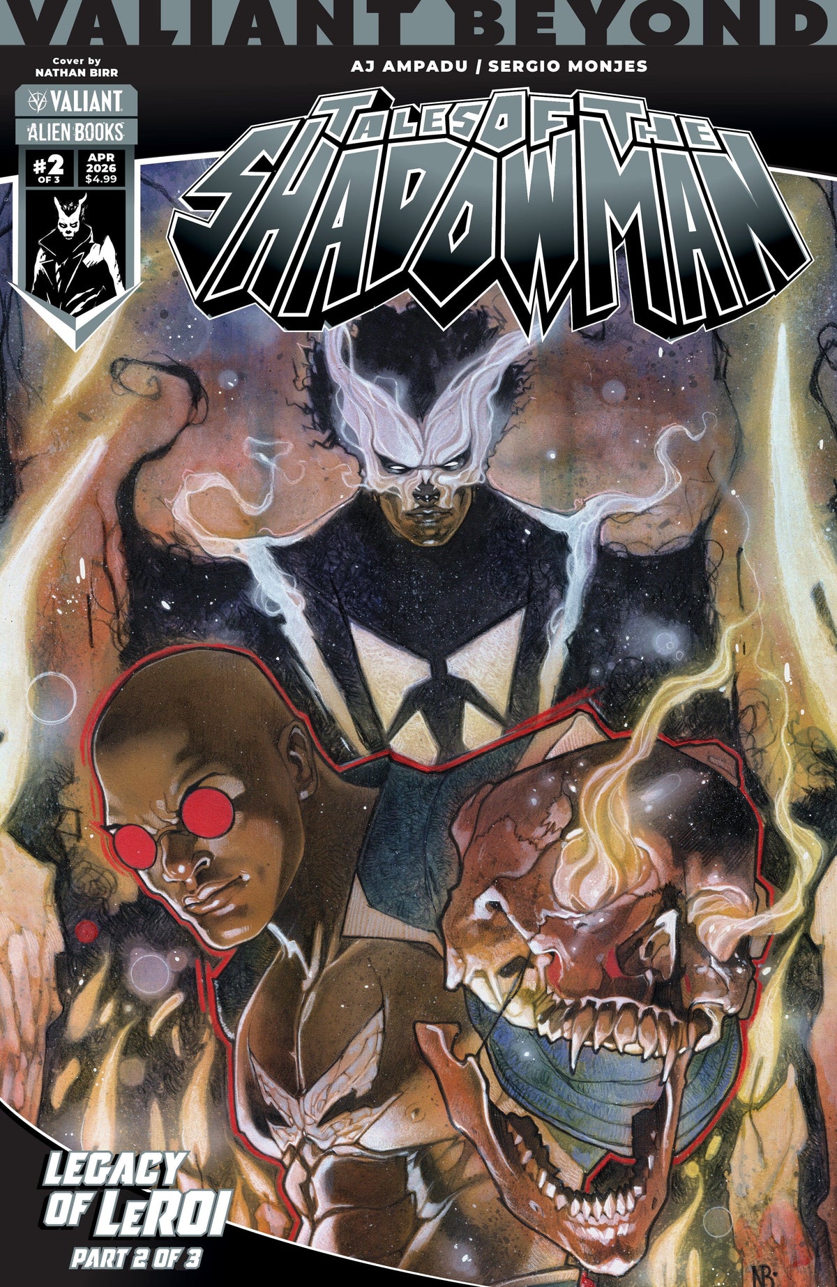 IDW Publishing Comic Books Valiant Beyond: Tales of the Shadowman #8--Legacy of LeRoi #2 Cover A (Birr) 73238818124700811 PRH-73238818124700811