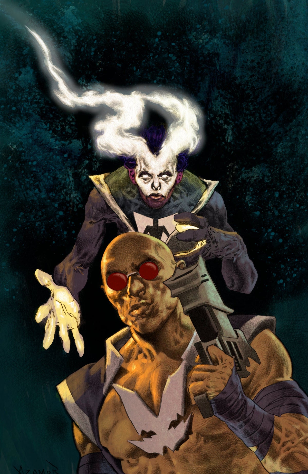 IDW Publishing Comic Books Valiant Beyond: Tales of the Shadowman #8--Legacy of LeRoi #2 Variant D (Azamor Full Art) 73238818124700841 PRH-73238818124700841