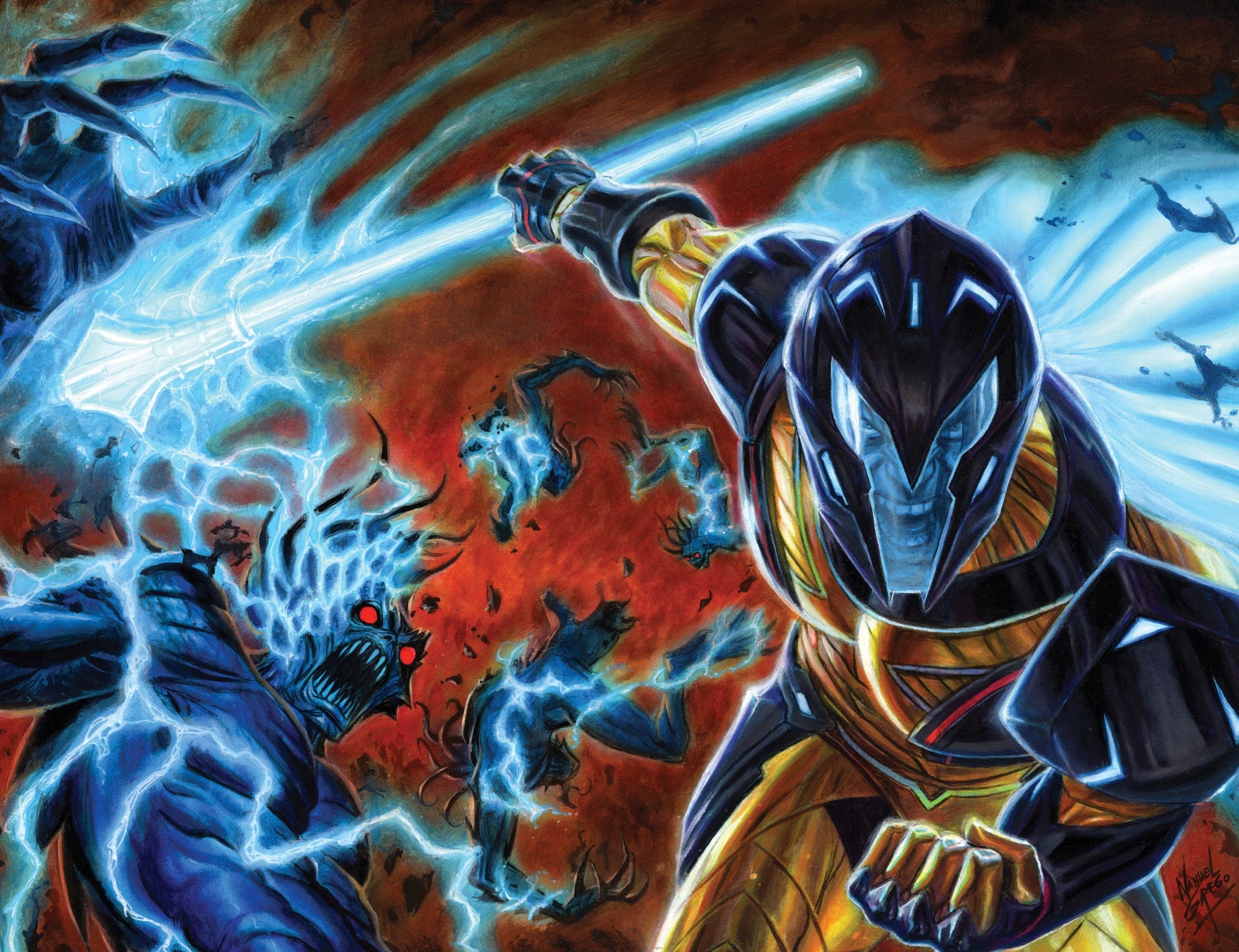 Valiant Beyond: The X-O Manowar #1 Variant F (Grego Wraparound Full Art)