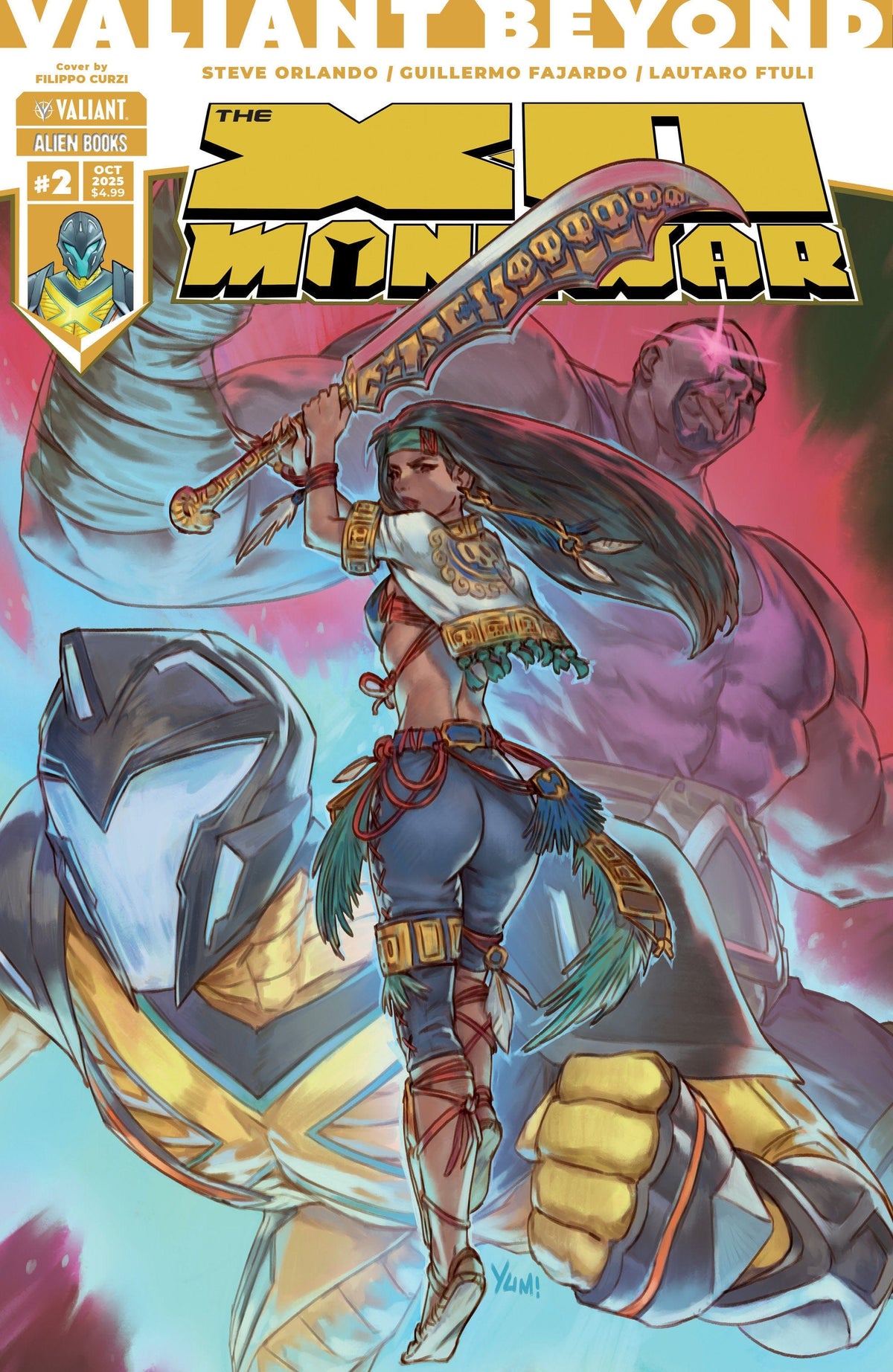 IDW Publishing Comic Books Valiant Beyond: The X-O Manowar #2 Variant B (Curzi) 73238818144500221 PRH-73238818144500221
