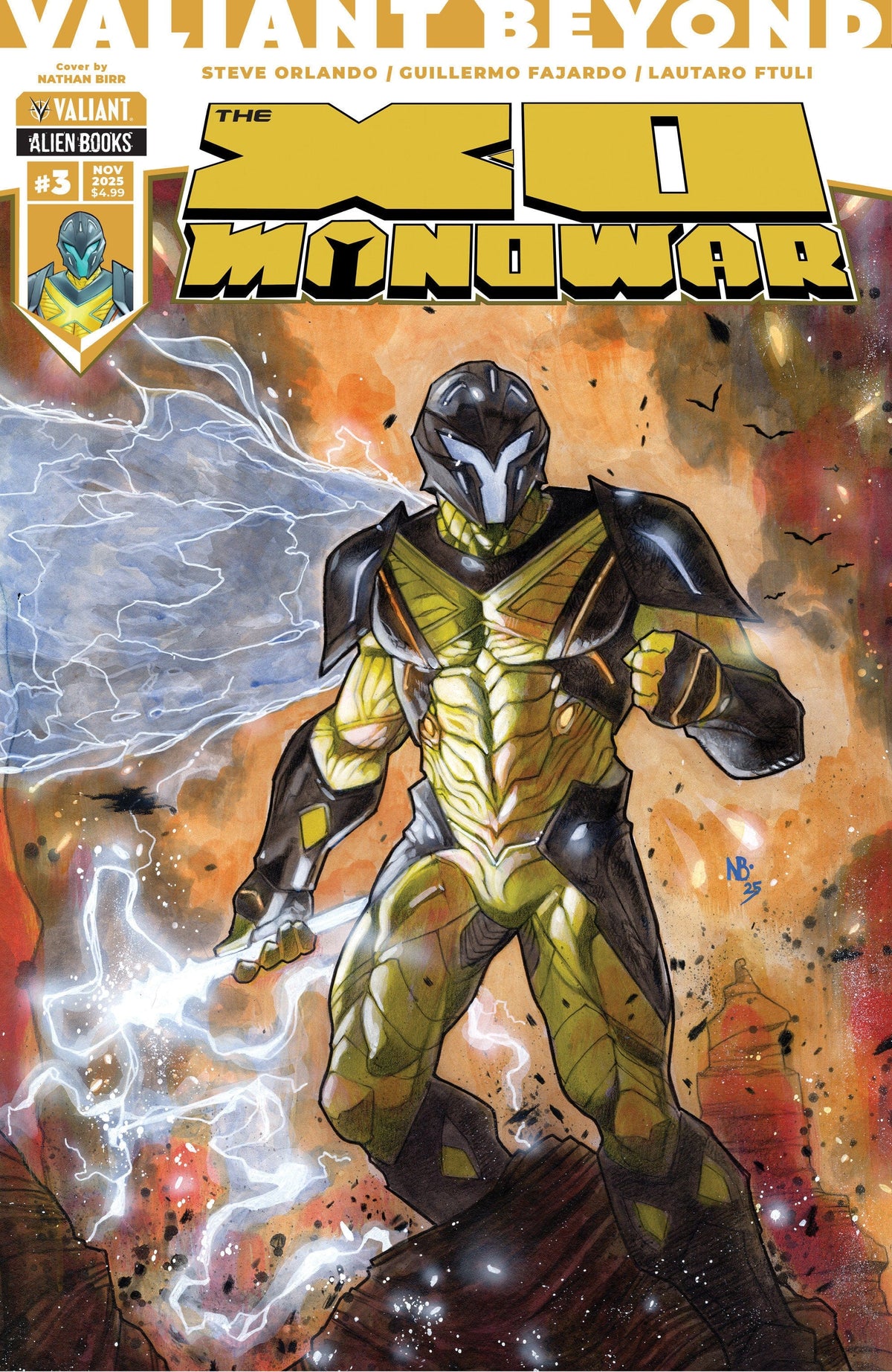 IDW Publishing Comic Books Valiant Beyond: The X-O Manowar #3 Cover A (Birr) 73238818144500311 PRH-73238818144500311
