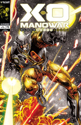 IDW Publishing Comic Books X-O Manowar Black, White & Gold #1 Variant B (Quesada Black, White & Gold Variant) (Release Date: 10/21/2026) 73238819034800121 PRH-73238819034800121