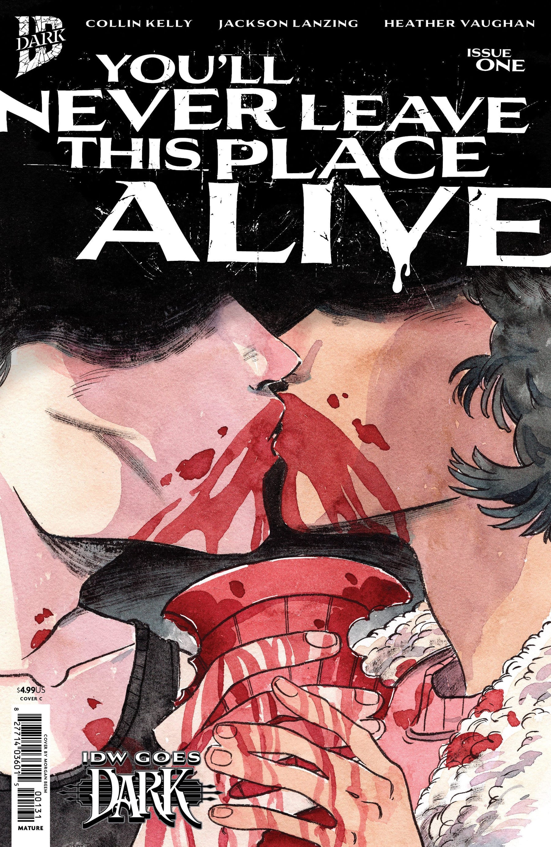 You'll Never Leave This Place Alive #1 Variant C (Beem IDW Goes Dark Variant) (Release Date: 10/14/2026)