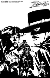IDW Publishing Comic Books Zorro #3 Variant D (FornÃ©s B&W) (Release Date: 08/12/2026) 73238818464400341 PRH-73238818464400341