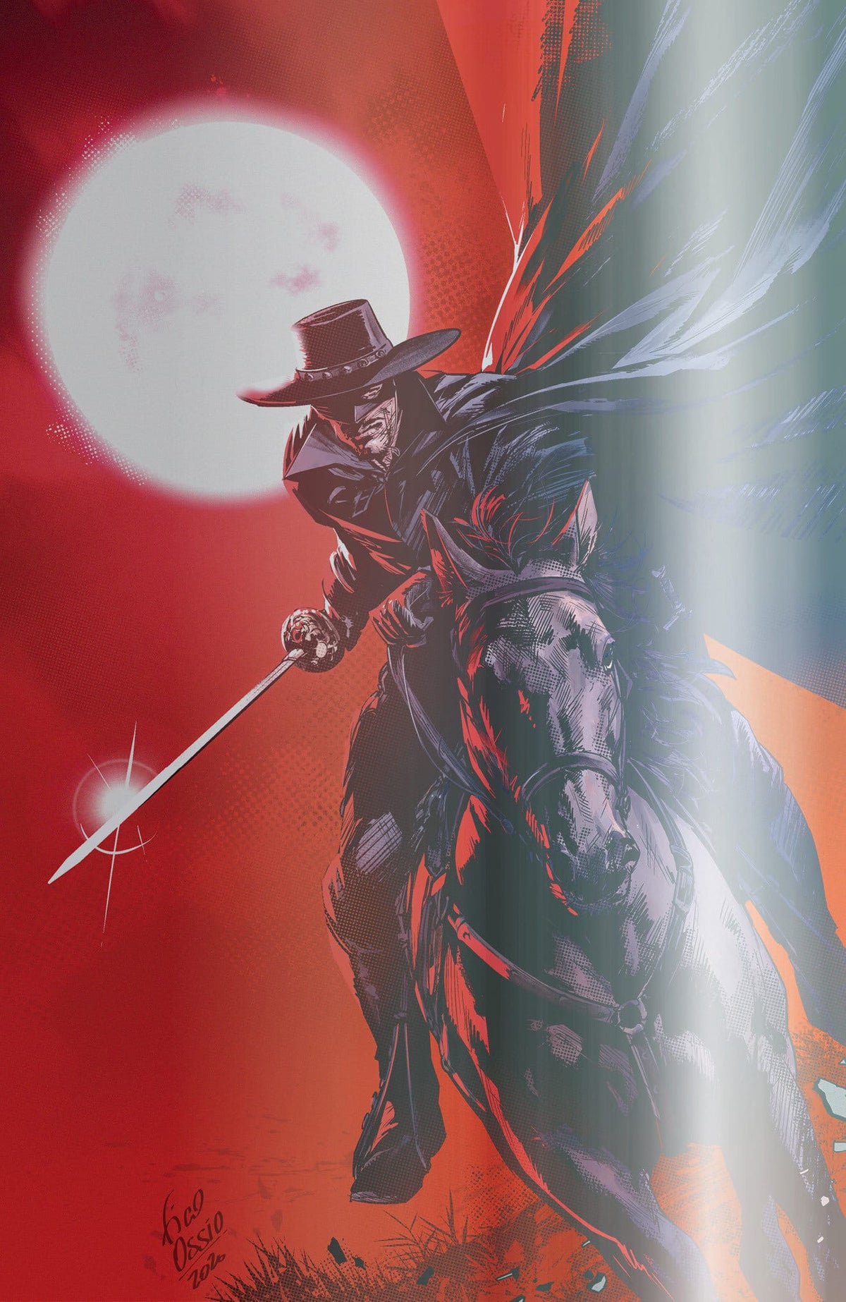 IDW Publishing Comic Books Zorro Annual #1 Variant C Foil (Ossio Full Art) (Release Date: 12/16/2026) 73238818454500131 PRH-73238818454500131