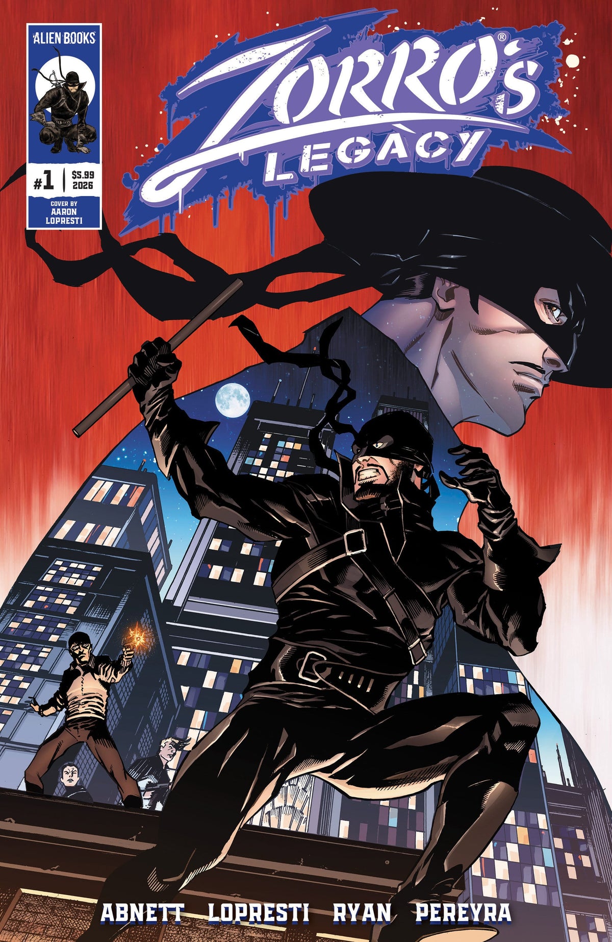 IDW Publishing Comic Books Zorro's Legacy #1 Cover A (Lopresti) 73238818484200111 PRH-73238818484200111