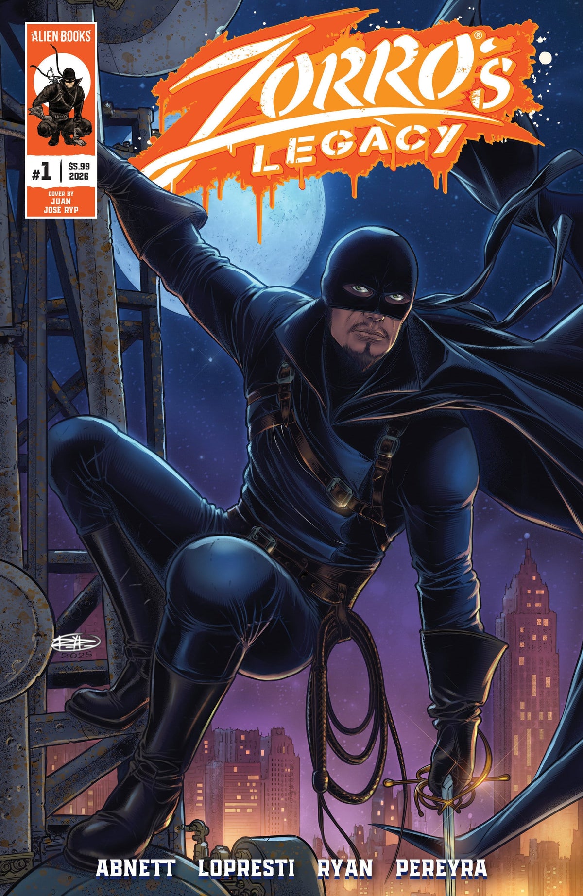 IDW Publishing Comic Books Zorro's Legacy #1 Variant B (Ryp) 73238818484200121 PRH-73238818484200121