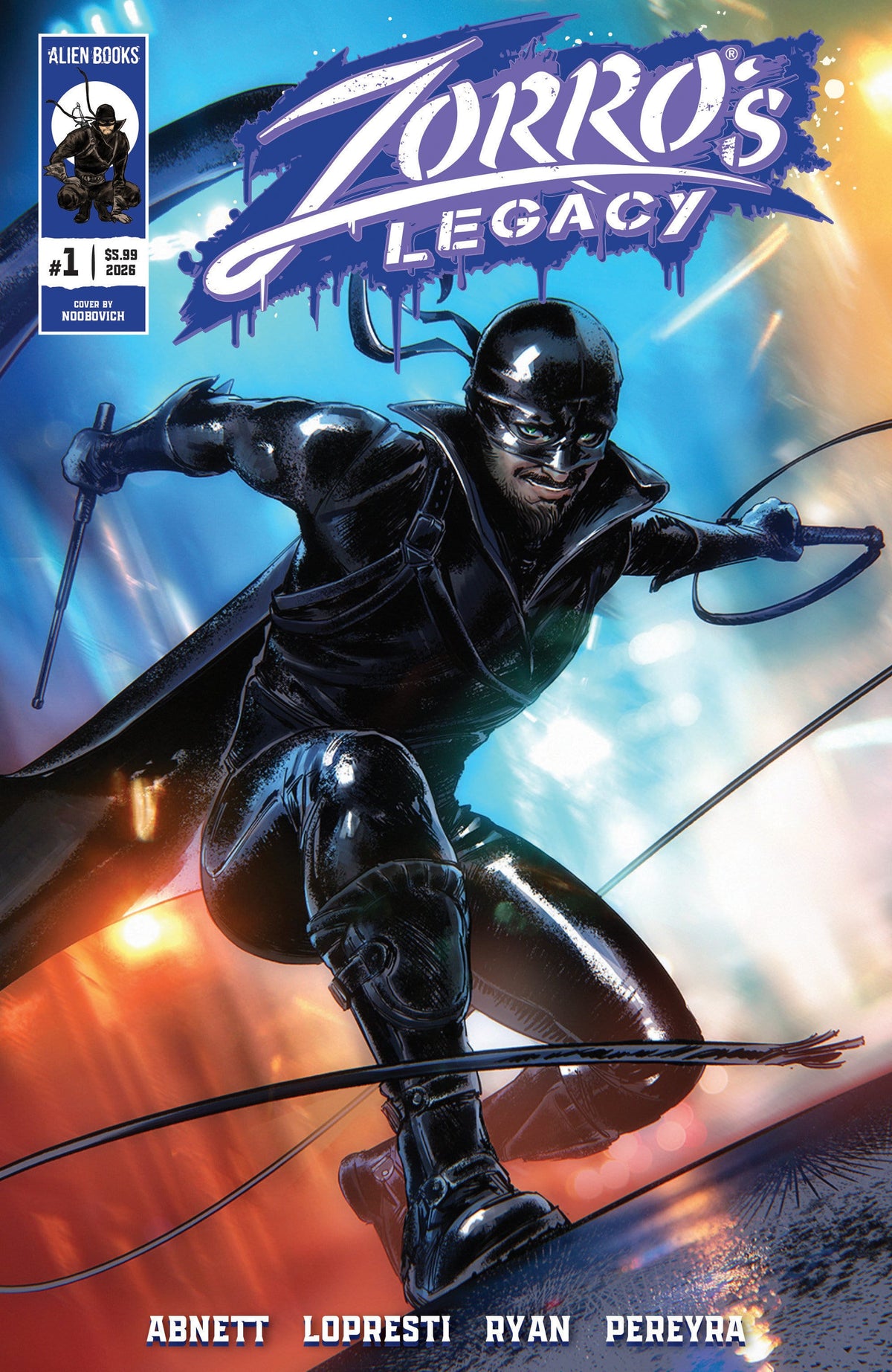 IDW Publishing Comic Books Zorro's Legacy #1 Variant C (Noobovich) 73238818484200131 PRH-73238818484200131