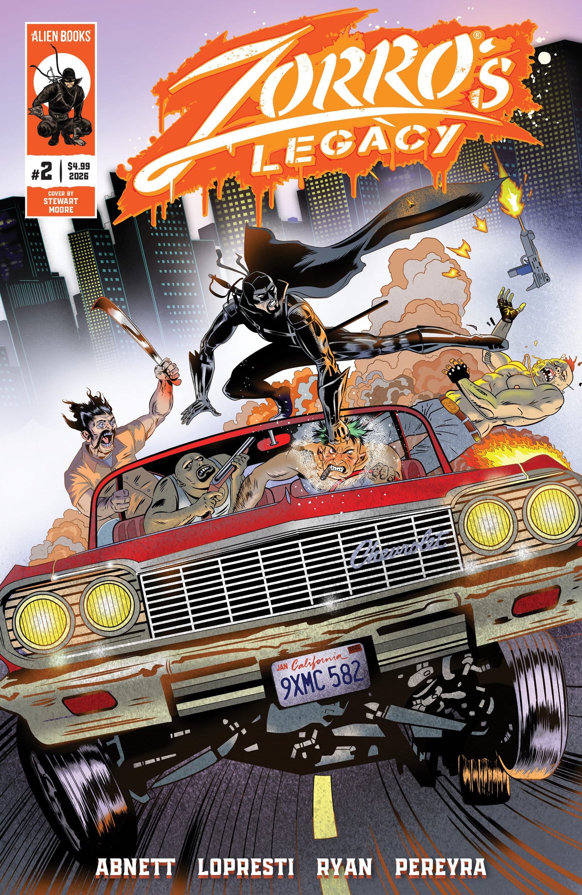 IDW Publishing Comic Books Zorro's Legacy #2 Variant B (Moore) (Release Date: 08/19/2026) 73238818484200221 PRH-73238818484200221