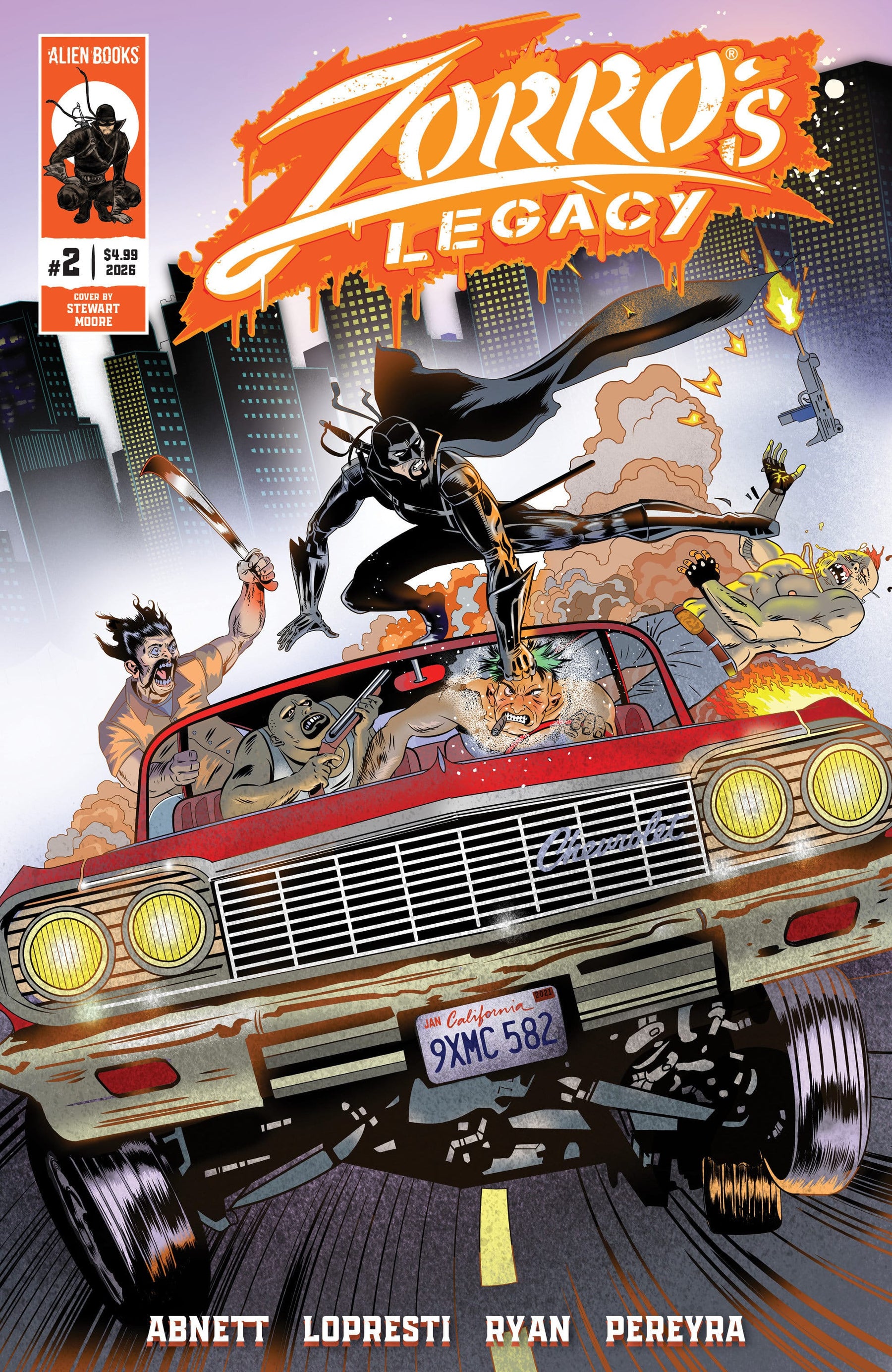Zorro's Legacy #2 Variant B (Moore) (Release Date: 08/19/2026)