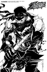 IDW Publishing Comic Books Zorro's Legacy #2 Variant D (Lopresti B&W) (Release Date: 08/19/2026) 73238818484200241 PRH-73238818484200241