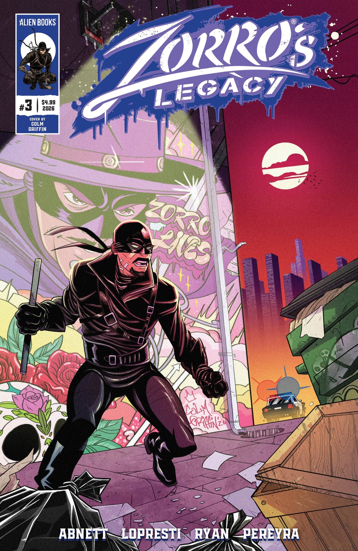 IDW Publishing Comic Books Zorro's Legacy #3 Variant B (Griffin) (Release Date: 09/30/2026) 73238818484200321 PRH-73238818484200321