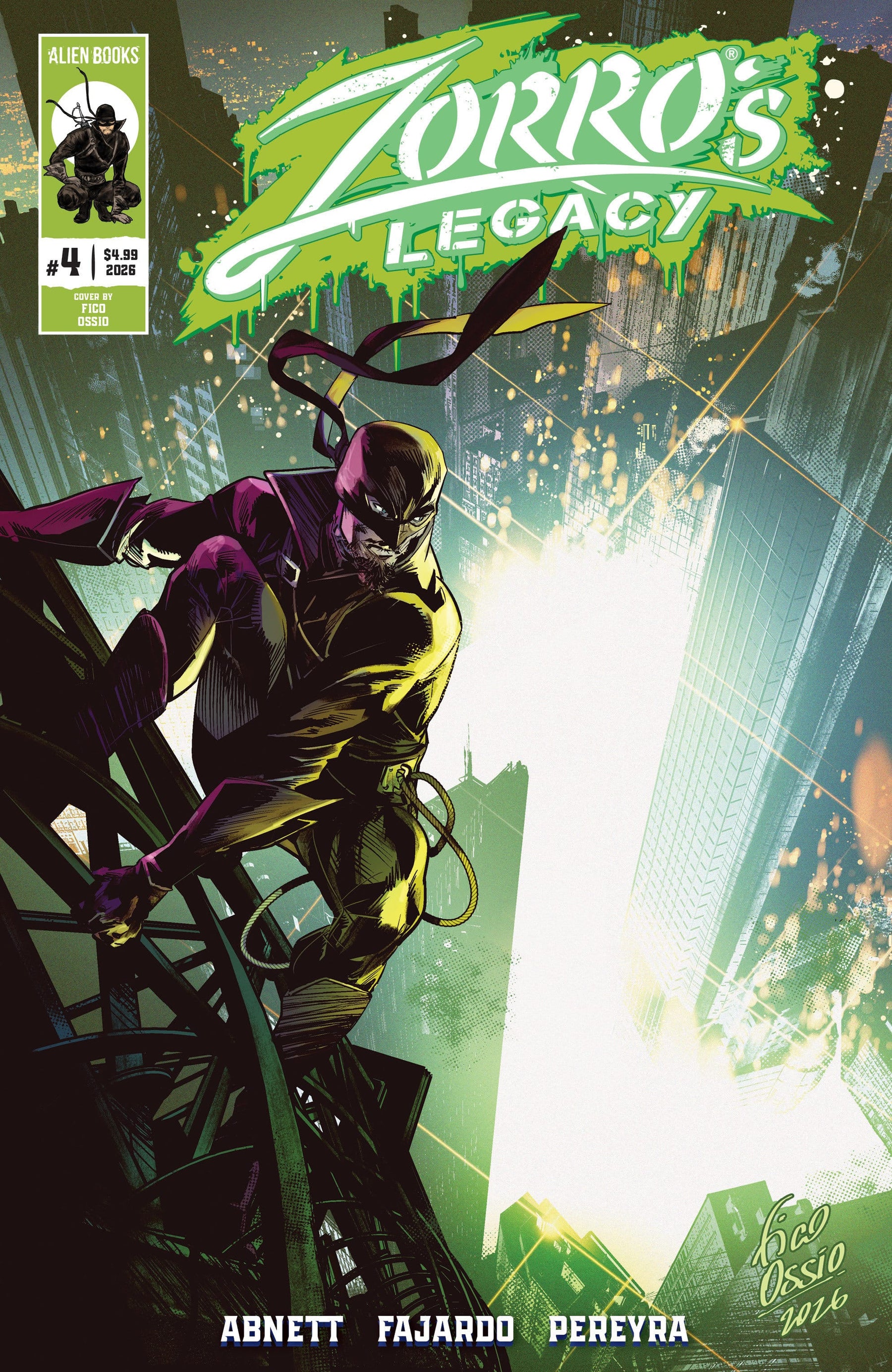 Zorro's Legacy #4 Variant B (Ossio) (Release Date: 11/18/2026)