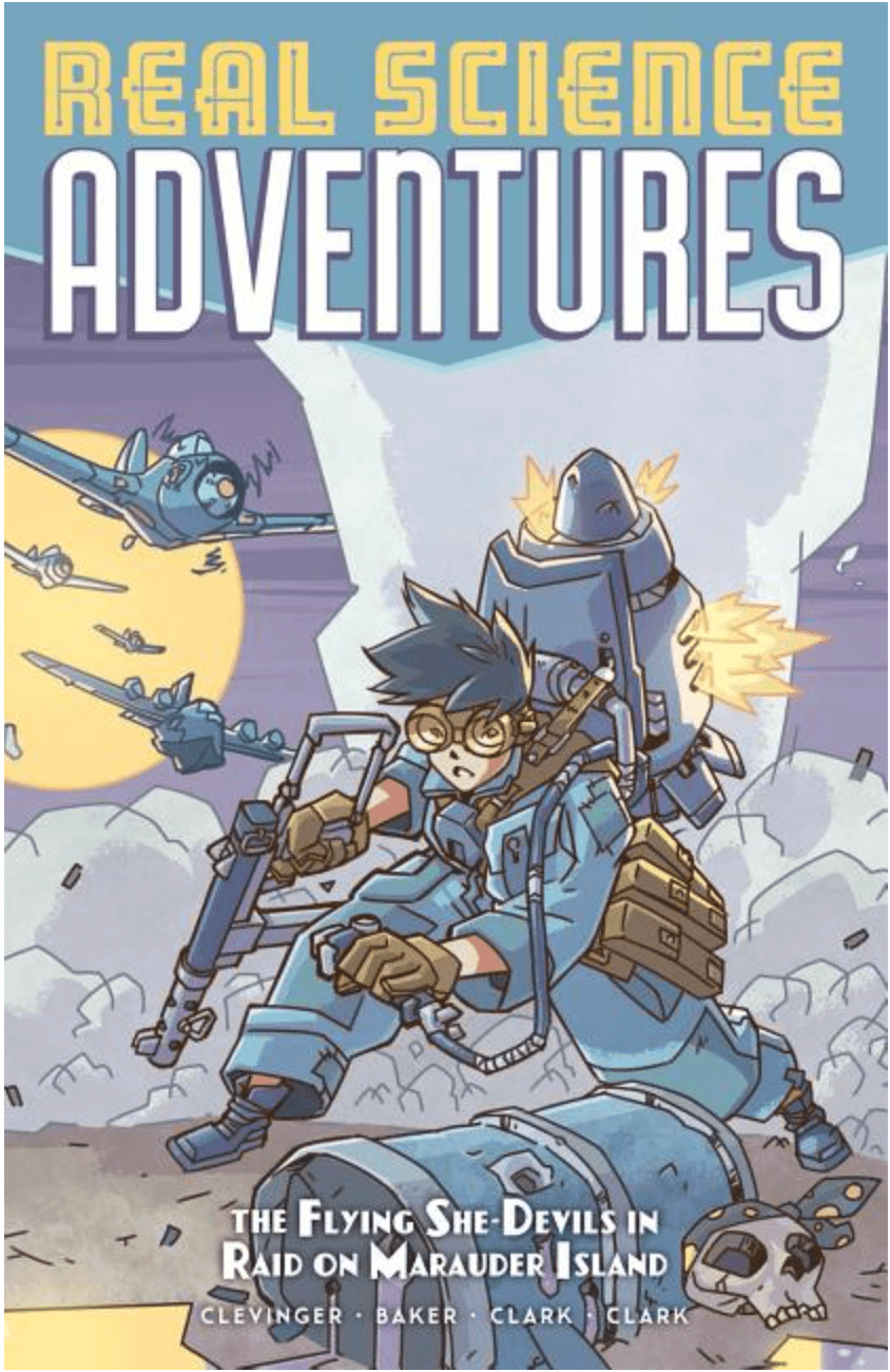 IDW Publishing Graphic Novel Atomic Robo Presents Real Science Adventures: The Flying She-Devils in Raid on Marauder Island (Atomic Robo RSA #2) 9781684050024 ING-9781684050024