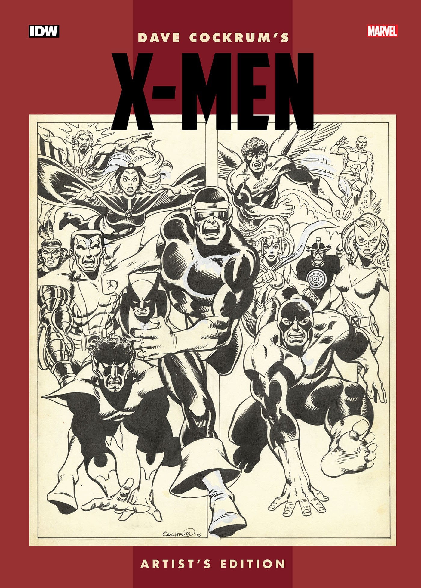 IDW Publishing Graphic Novel Dave Cockrum's X-Men Artist's Edition Hardcover 9798887241128 PRH-9798887241128