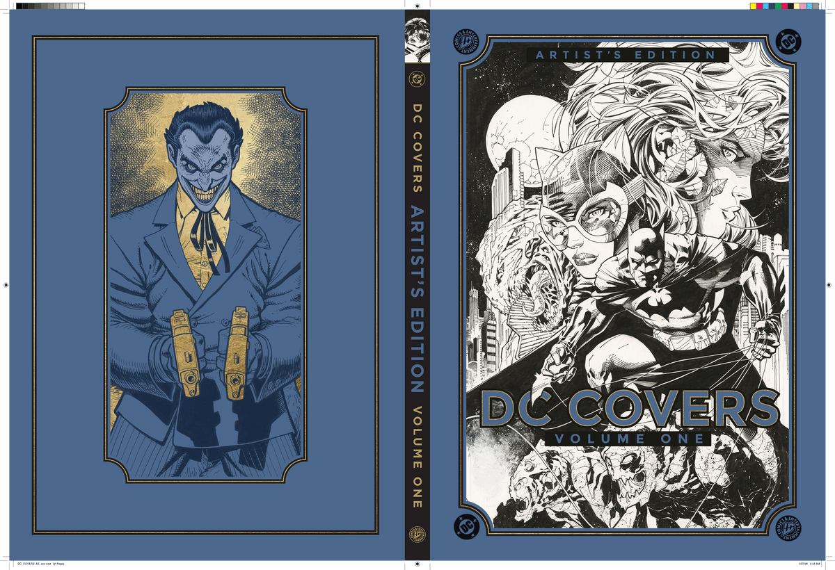 IDW Publishing Graphic Novel DC Covers Artist's Edition, Volume One 9798887242965 PRH-9798887242965