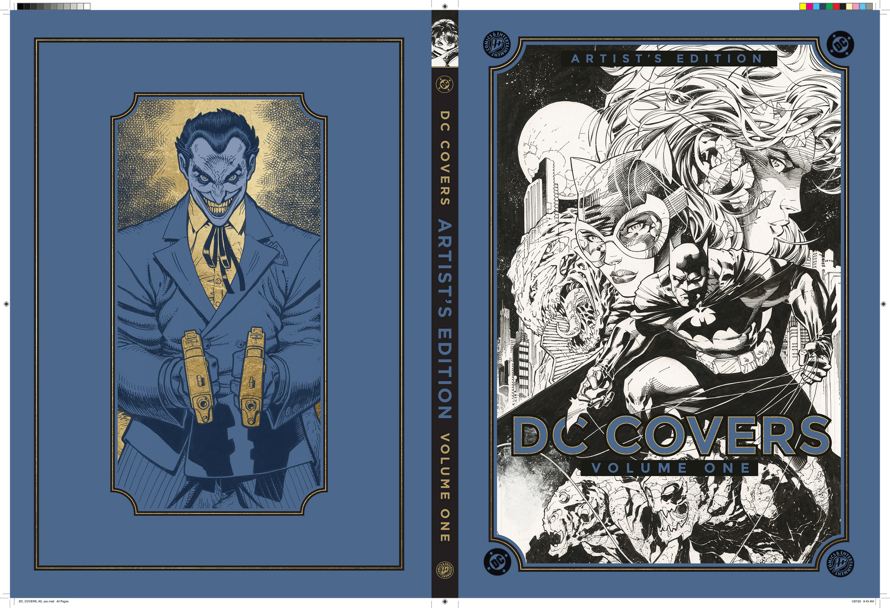 IDW Publishing Graphic Novel DC Covers Artist's Edition, Volume One 9798887242965 PRH-9798887242965